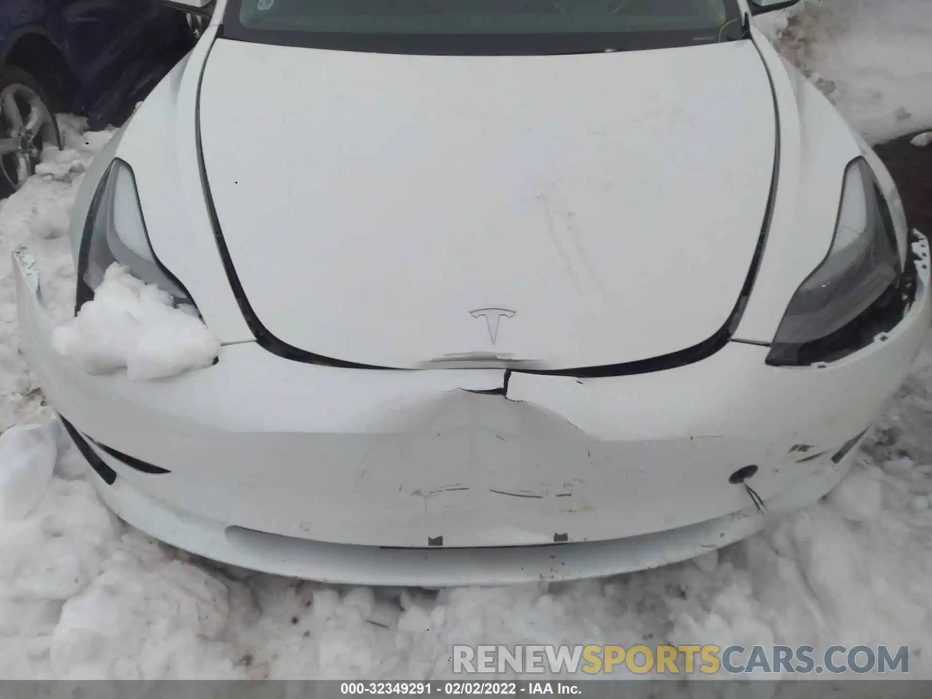 6 Photograph of a damaged car 5YJ3E1EA6MF923127 TESLA MODEL 3 2021