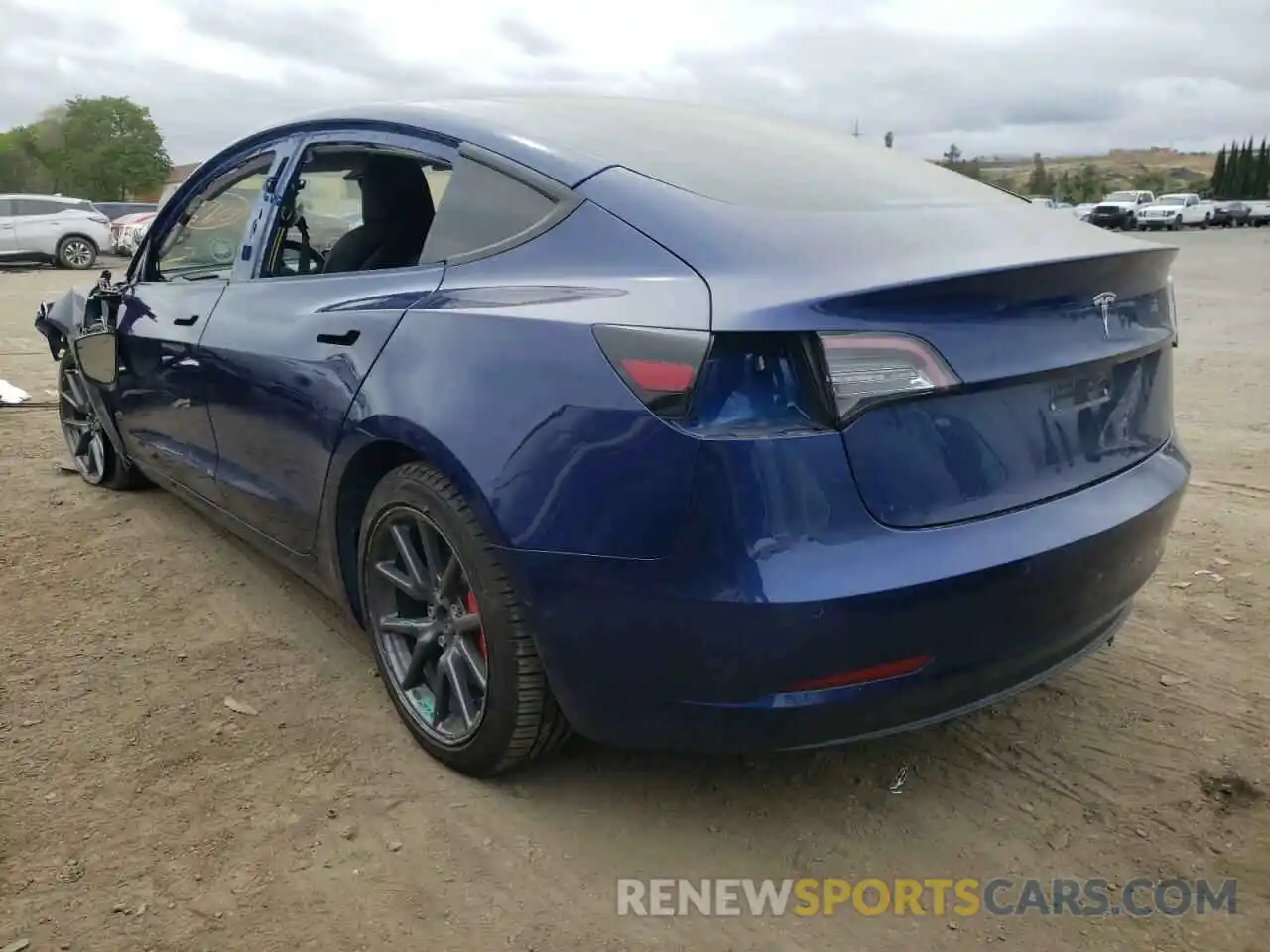 3 Photograph of a damaged car 5YJ3E1EA6MF942776 TESLA MODEL 3 2021