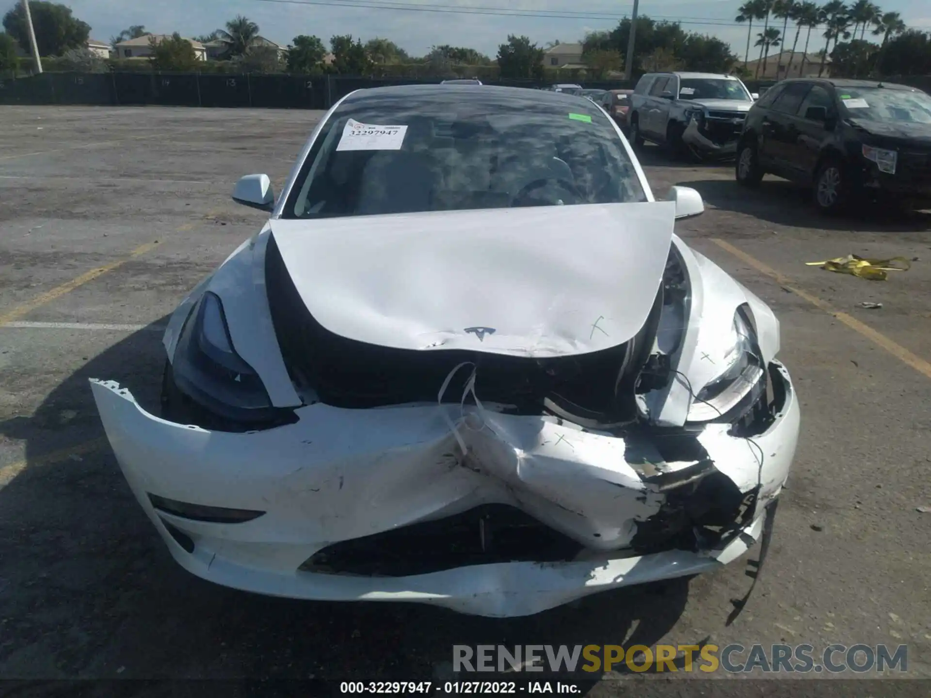 6 Photograph of a damaged car 5YJ3E1EA6MF963644 TESLA MODEL 3 2021