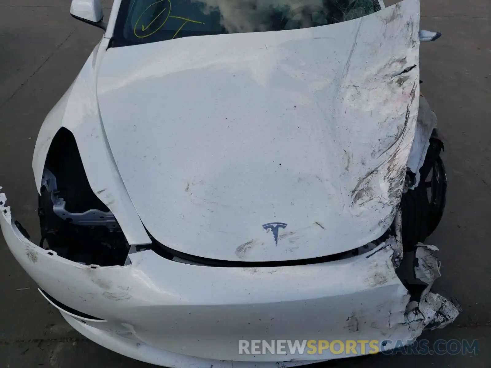 7 Photograph of a damaged car 5YJ3E1EA6MF982954 TESLA MODEL 3 2021