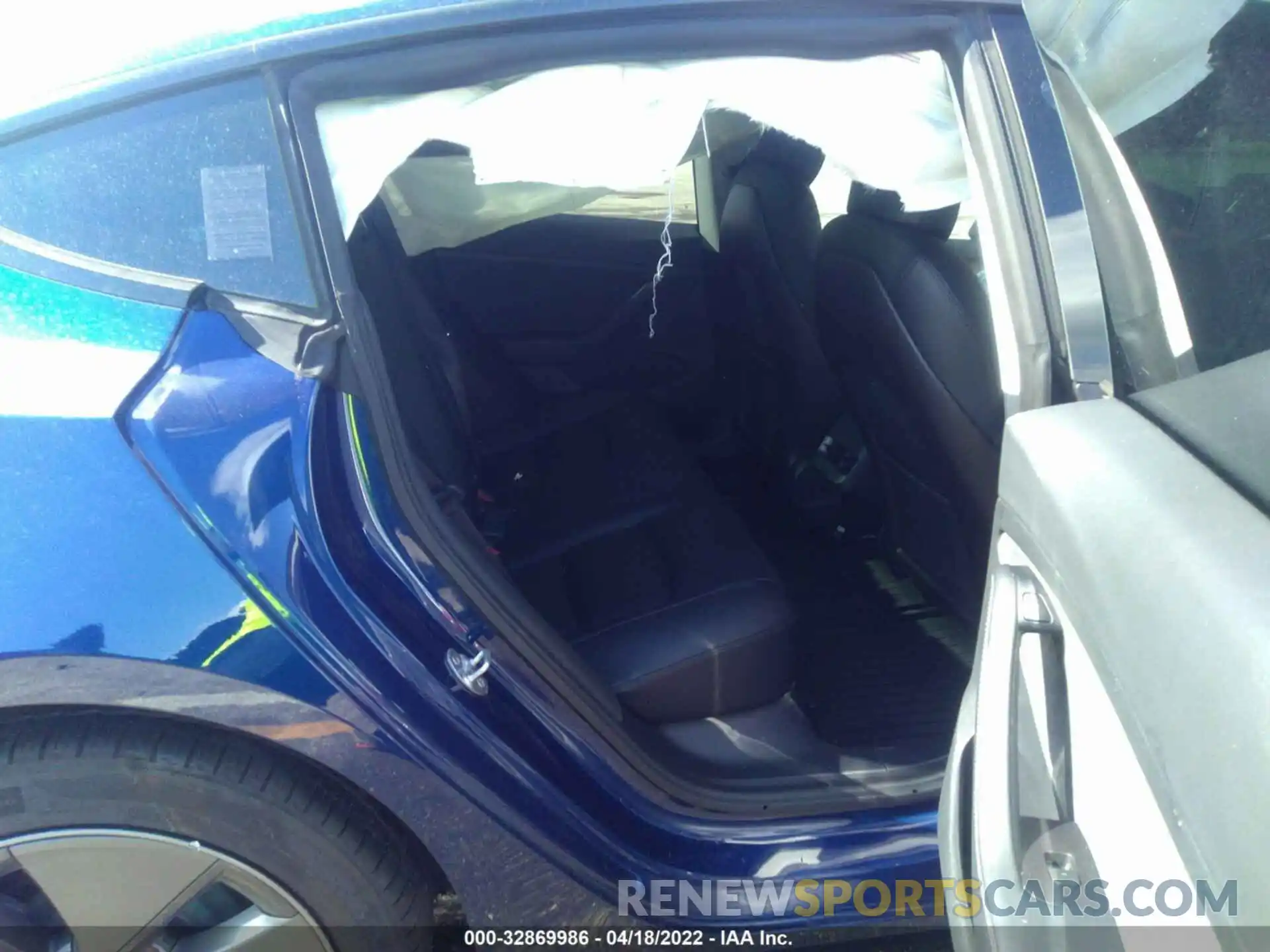 8 Photograph of a damaged car 5YJ3E1EA6MF991525 TESLA MODEL 3 2021