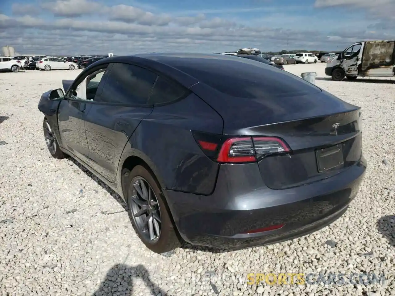 3 Фотография поврежденного автомобиля 5YJ3E1EA6MF994716 TESLA MODEL 3 2021