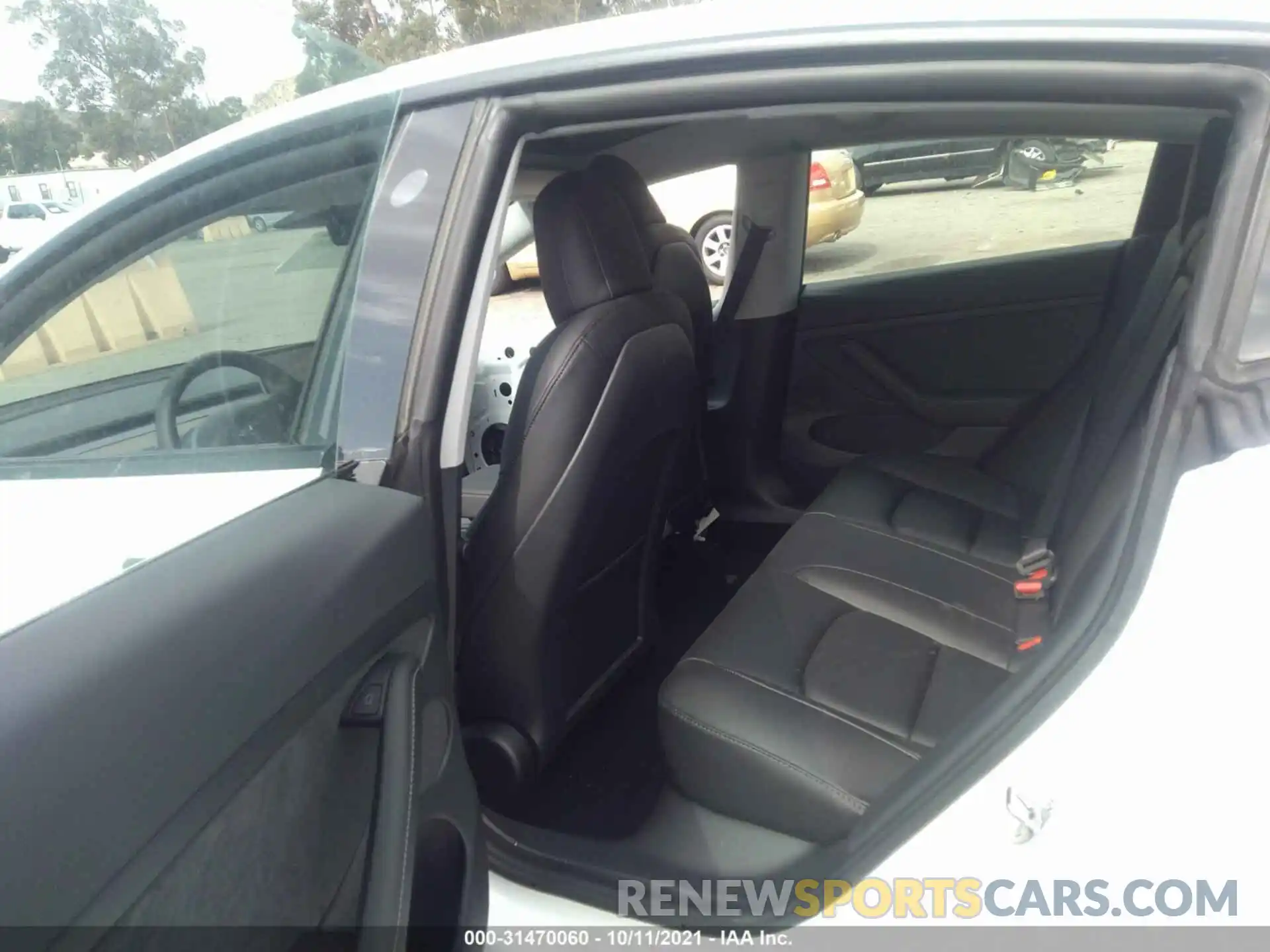 8 Photograph of a damaged car 5YJ3E1EA7MF002759 TESLA MODEL 3 2021