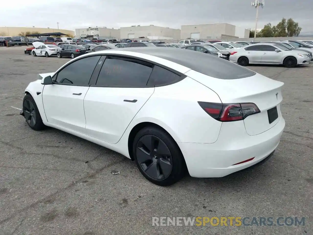 3 Фотография поврежденного автомобиля 5YJ3E1EA7MF026690 TESLA MODEL 3 2021