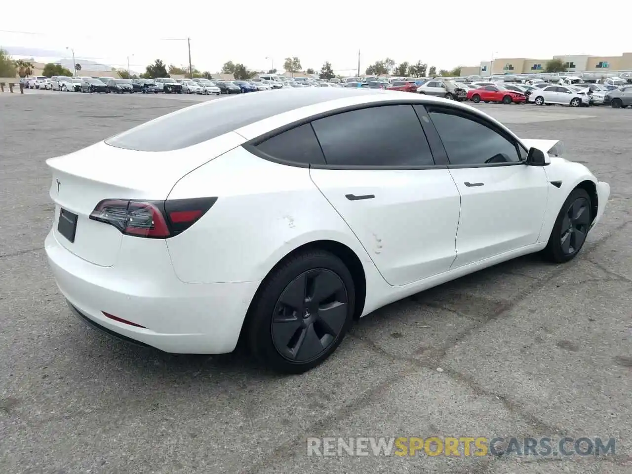 4 Фотография поврежденного автомобиля 5YJ3E1EA7MF026690 TESLA MODEL 3 2021