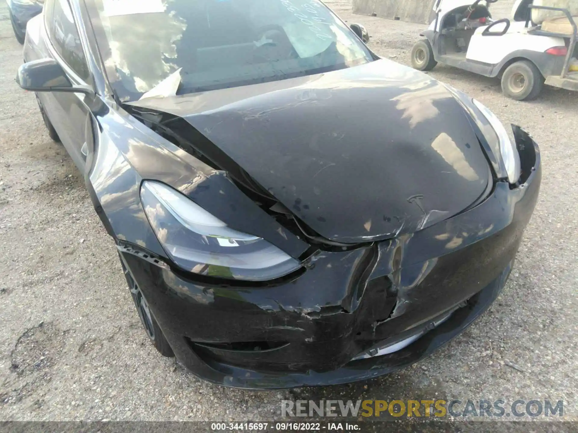 6 Photograph of a damaged car 5YJ3E1EA7MF046048 TESLA MODEL 3 2021