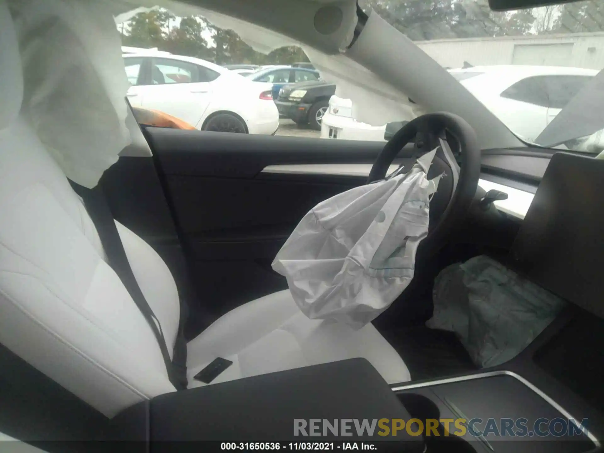 5 Photograph of a damaged car 5YJ3E1EA7MF046745 TESLA MODEL 3 2021