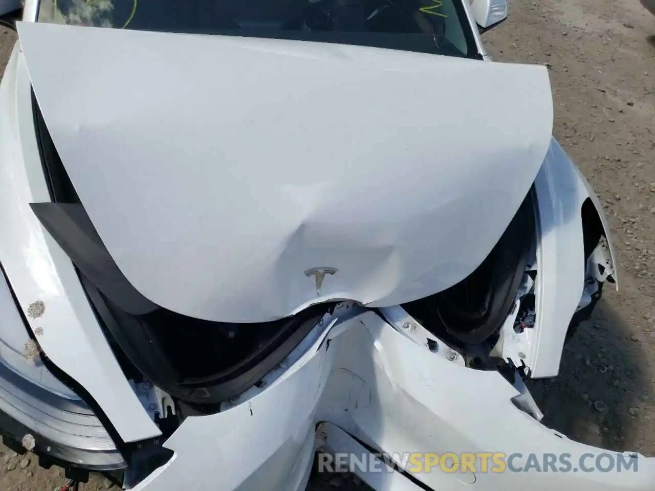 7 Photograph of a damaged car 5YJ3E1EA7MF100285 TESLA MODEL 3 2021