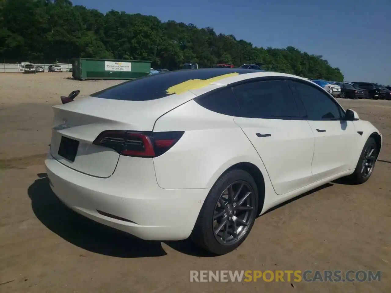 4 Photograph of a damaged car 5YJ3E1EA7MF853699 TESLA MODEL 3 2021