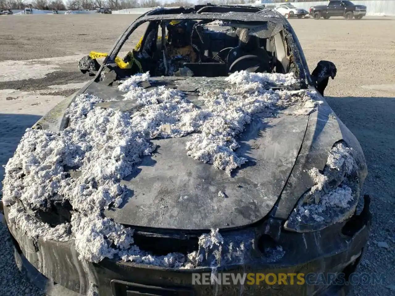 9 Photograph of a damaged car 5YJ3E1EA7MF854447 TESLA MODEL 3 2021