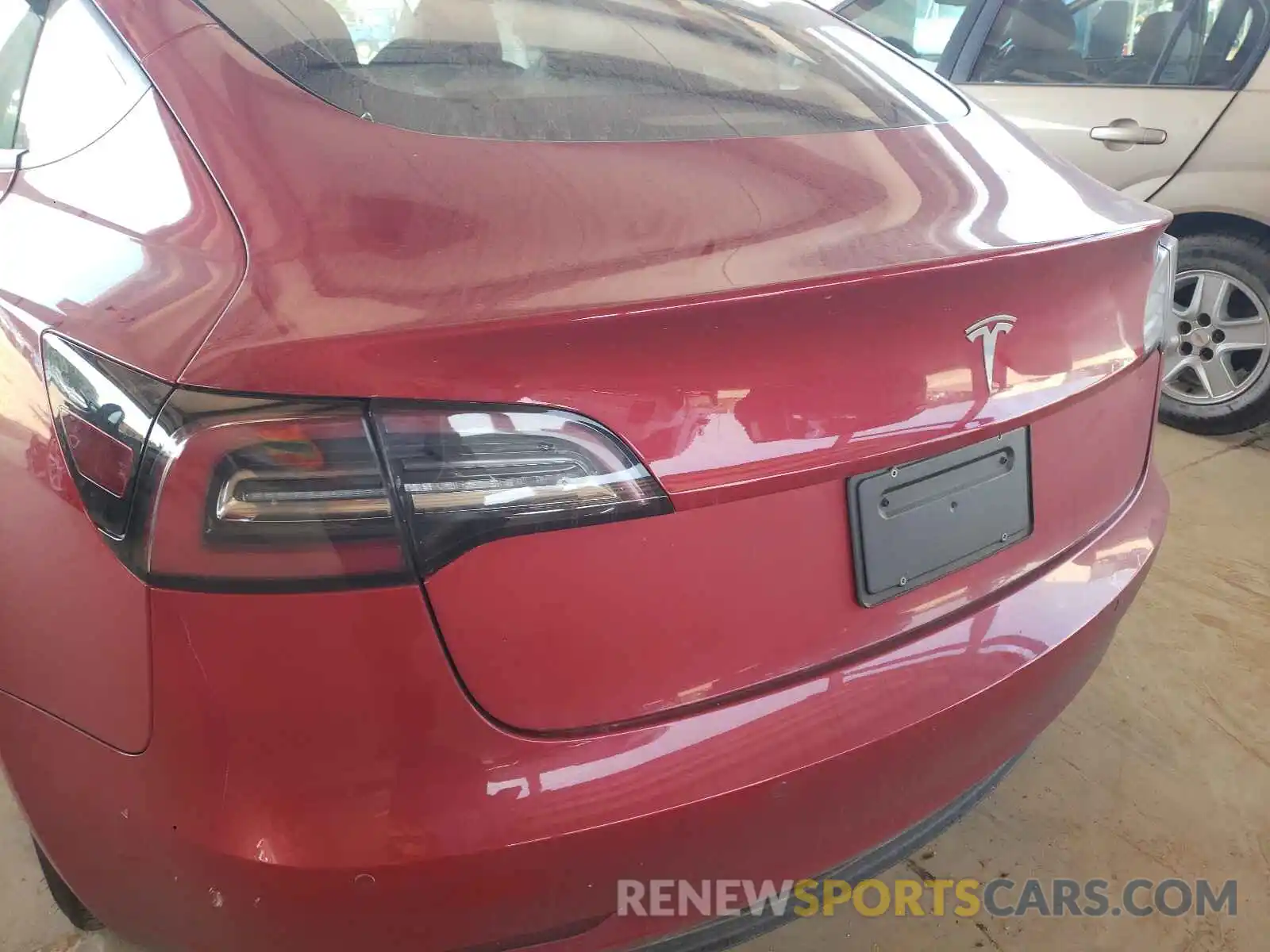 9 Photograph of a damaged car 5YJ3E1EA7MF857669 TESLA MODEL 3 2021