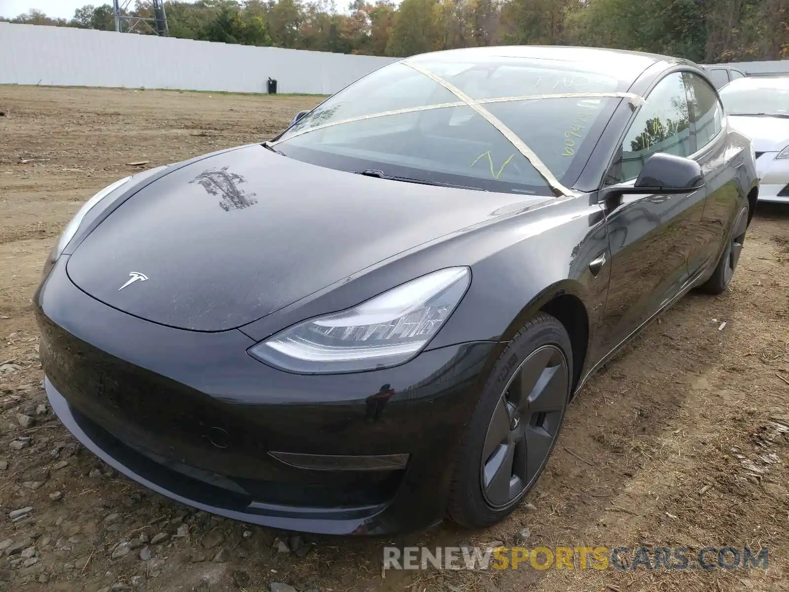 2 Photograph of a damaged car 5YJ3E1EA7MF859308 TESLA MODEL 3 2021