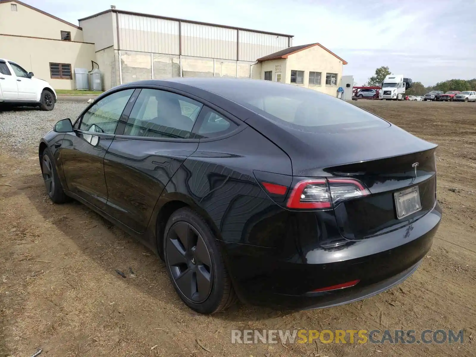 3 Photograph of a damaged car 5YJ3E1EA7MF859308 TESLA MODEL 3 2021