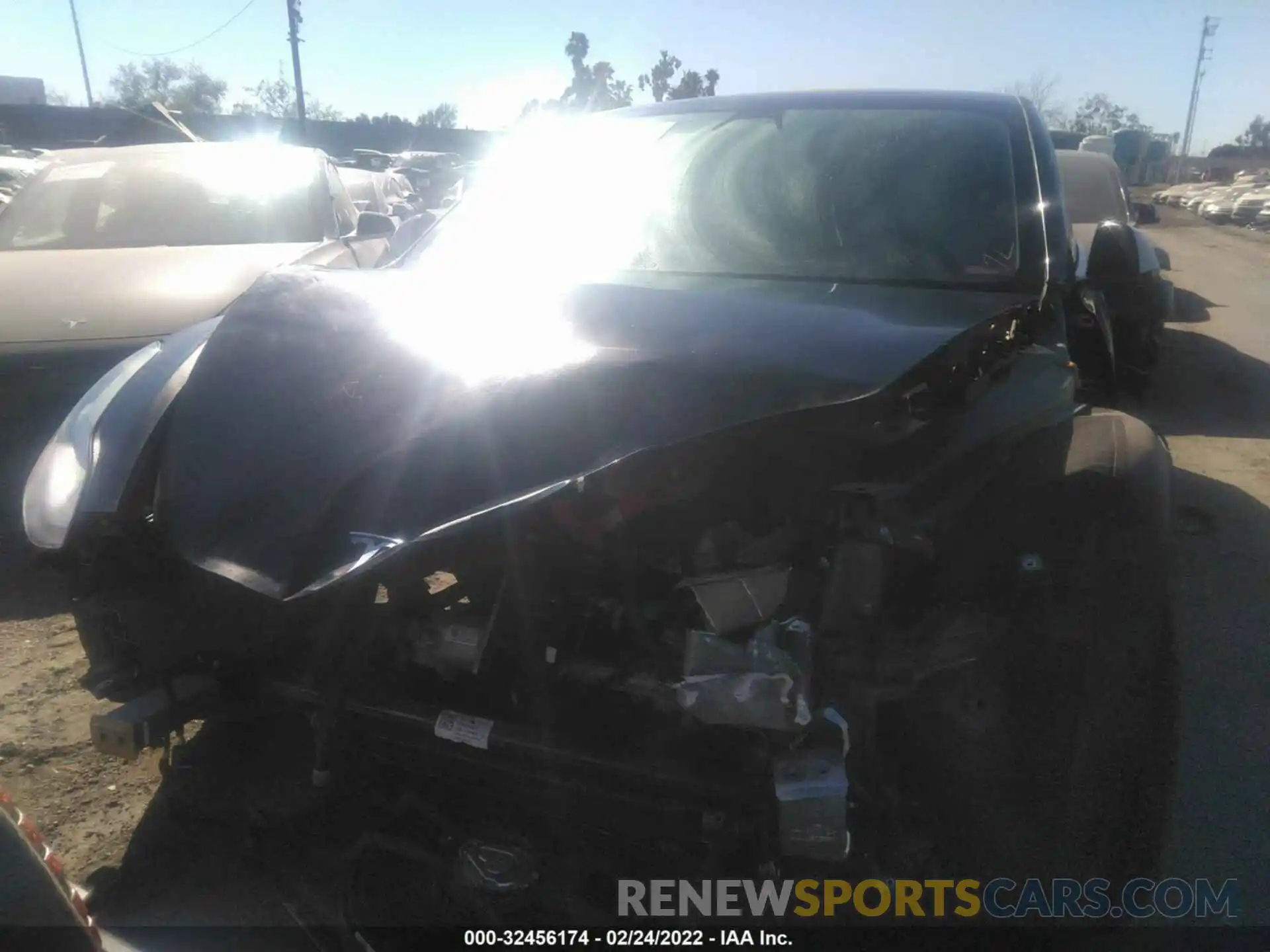 6 Photograph of a damaged car 5YJ3E1EA7MF877145 TESLA MODEL 3 2021