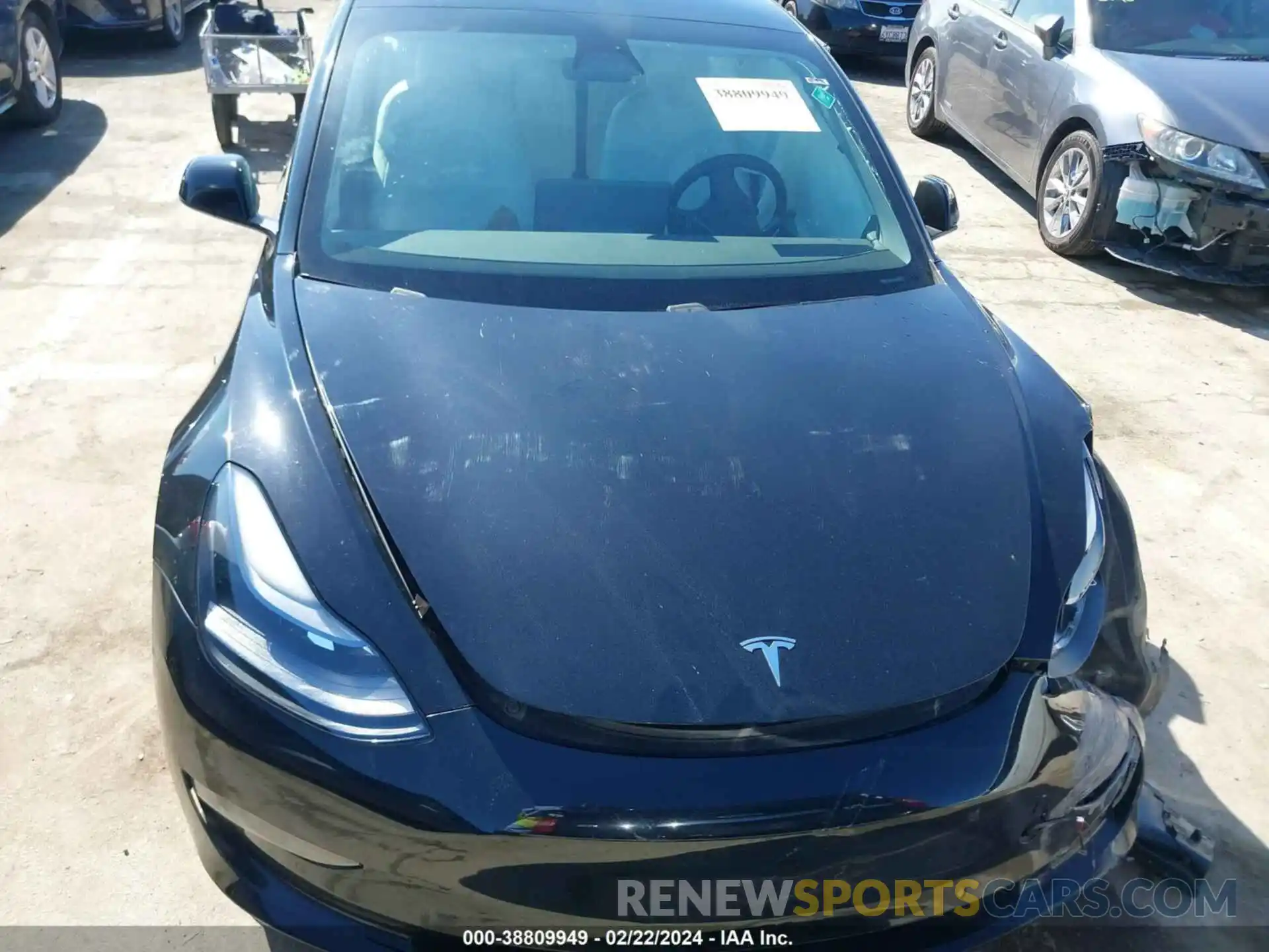 11 Photograph of a damaged car 5YJ3E1EA7MF915988 TESLA MODEL 3 2021