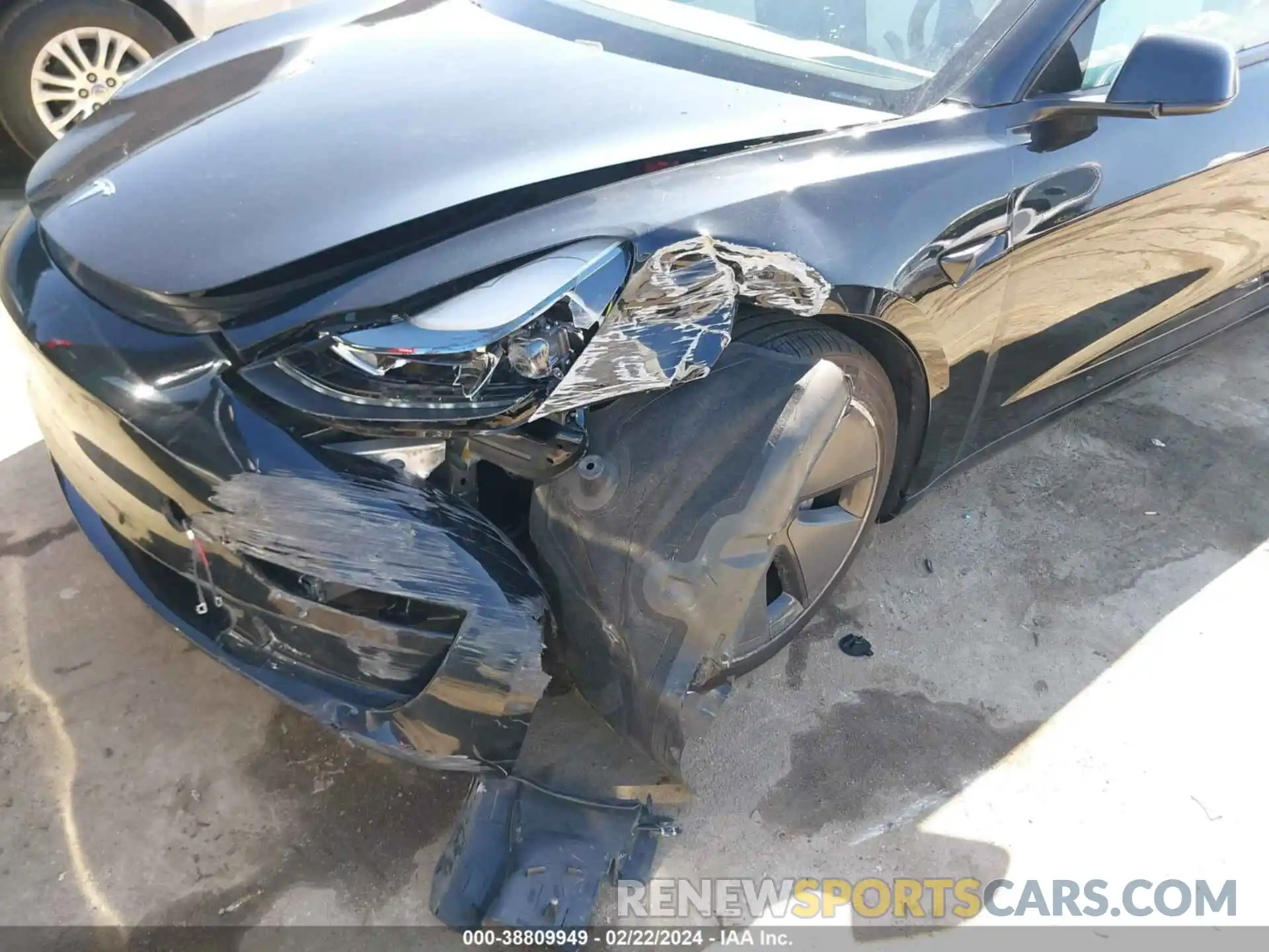 6 Фотография поврежденного автомобиля 5YJ3E1EA7MF915988 TESLA MODEL 3 2021