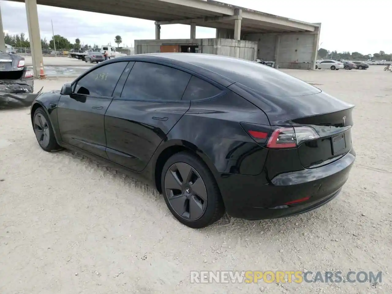 3 Photograph of a damaged car 5YJ3E1EA7MF922262 TESLA MODEL 3 2021