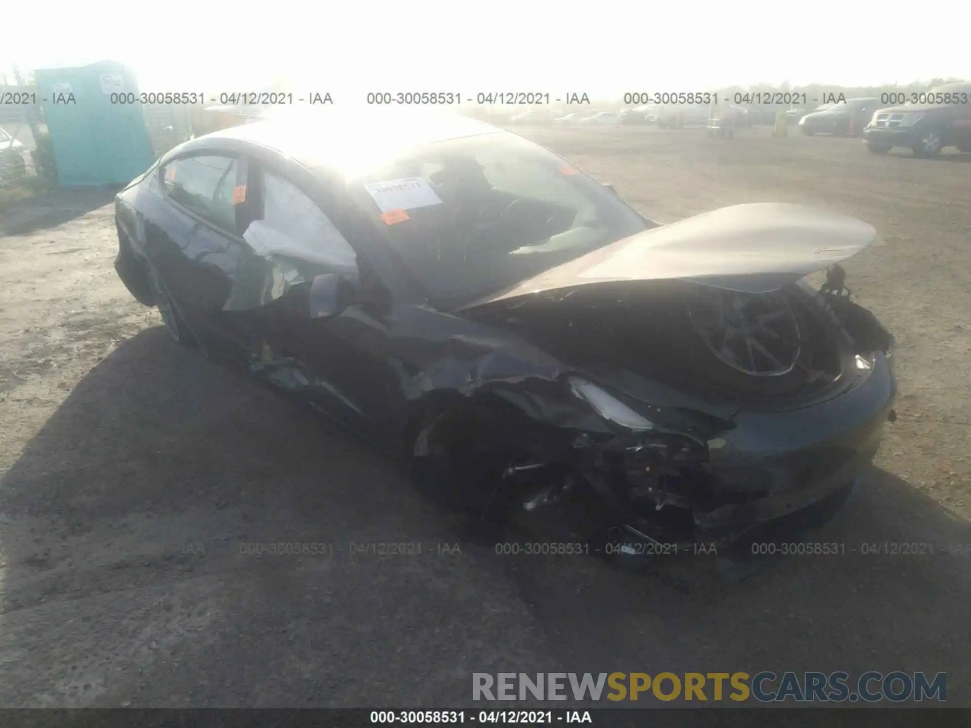 6 Photograph of a damaged car 5YJ3E1EA7MF923072 TESLA MODEL 3 2021