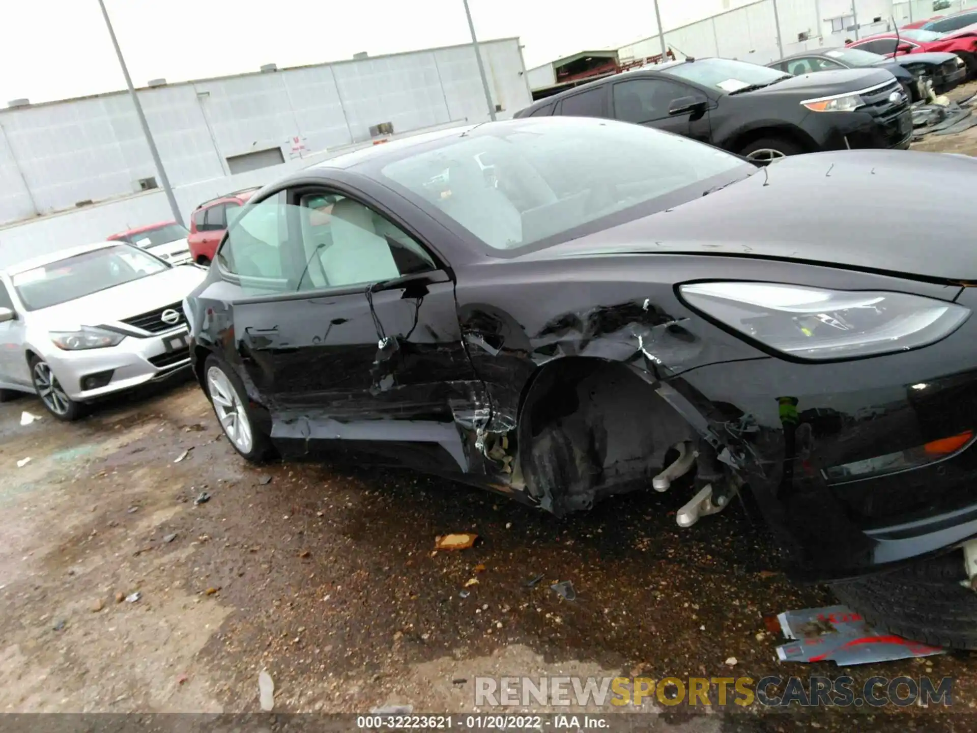 6 Фотография поврежденного автомобиля 5YJ3E1EA7MF964723 TESLA MODEL 3 2021