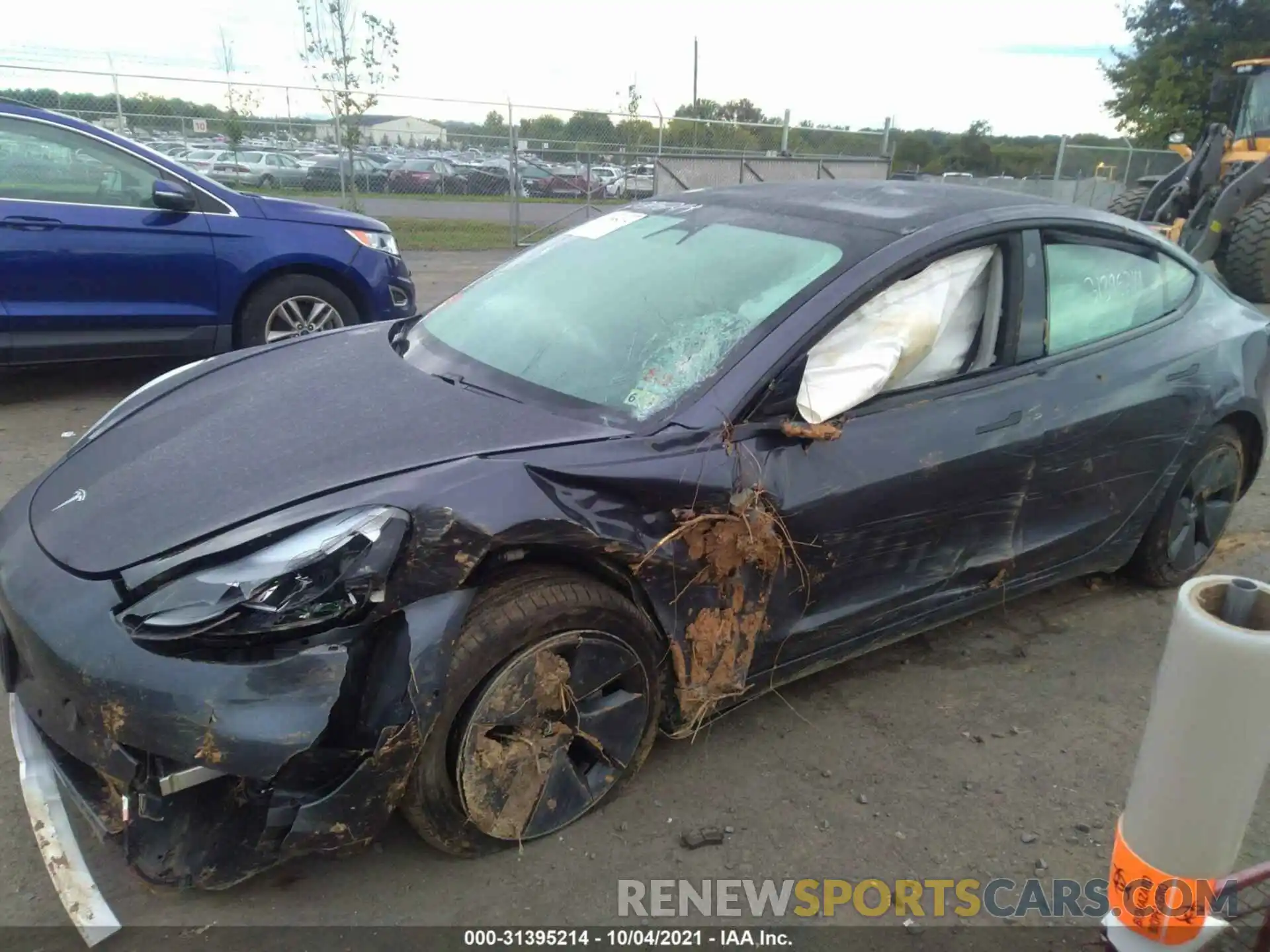 6 Photograph of a damaged car 5YJ3E1EA7MF974040 TESLA MODEL 3 2021