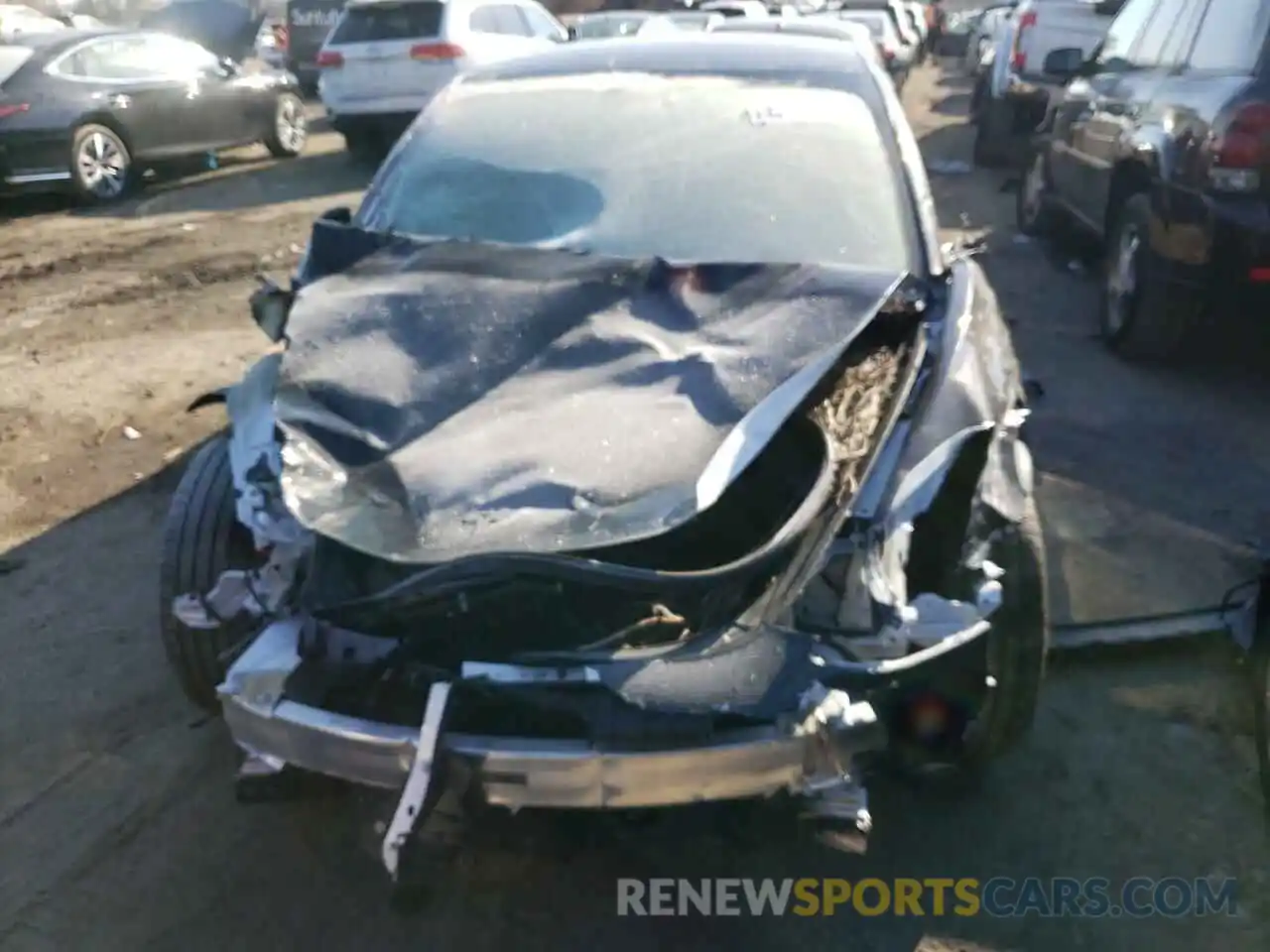 9 Photograph of a damaged car 5YJ3E1EA7MF986401 TESLA MODEL 3 2021