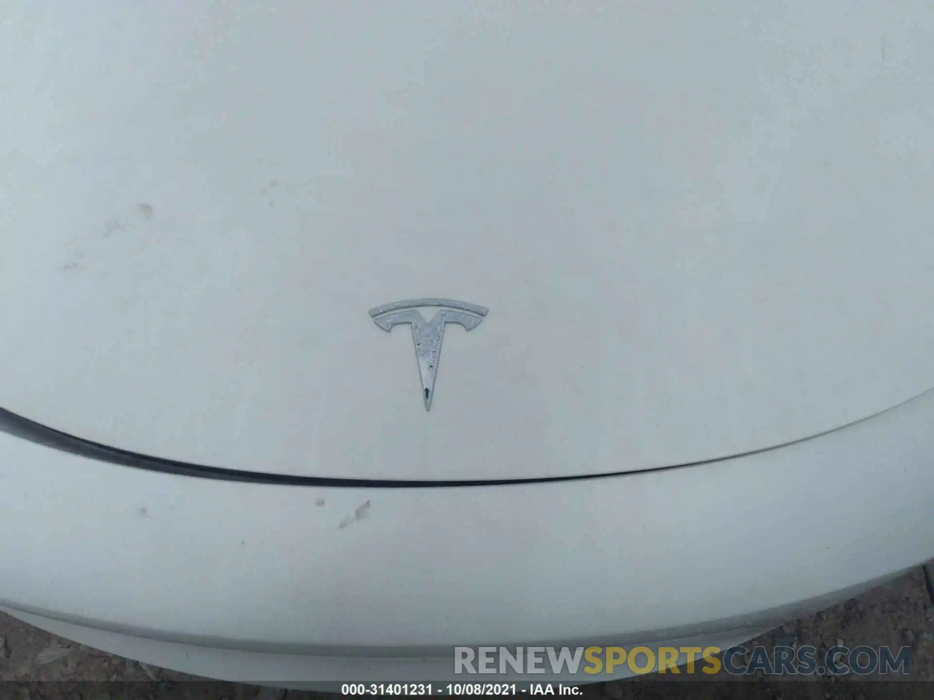 10 Photograph of a damaged car 5YJ3E1EA7MF989105 TESLA MODEL 3 2021