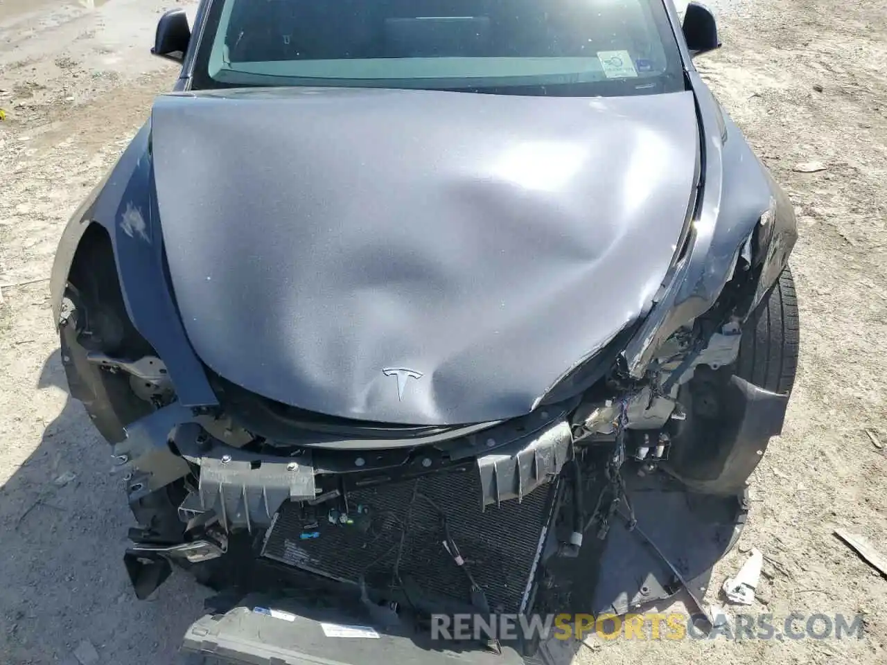 11 Photograph of a damaged car 5YJ3E1EA7MF992036 TESLA MODEL 3 2021