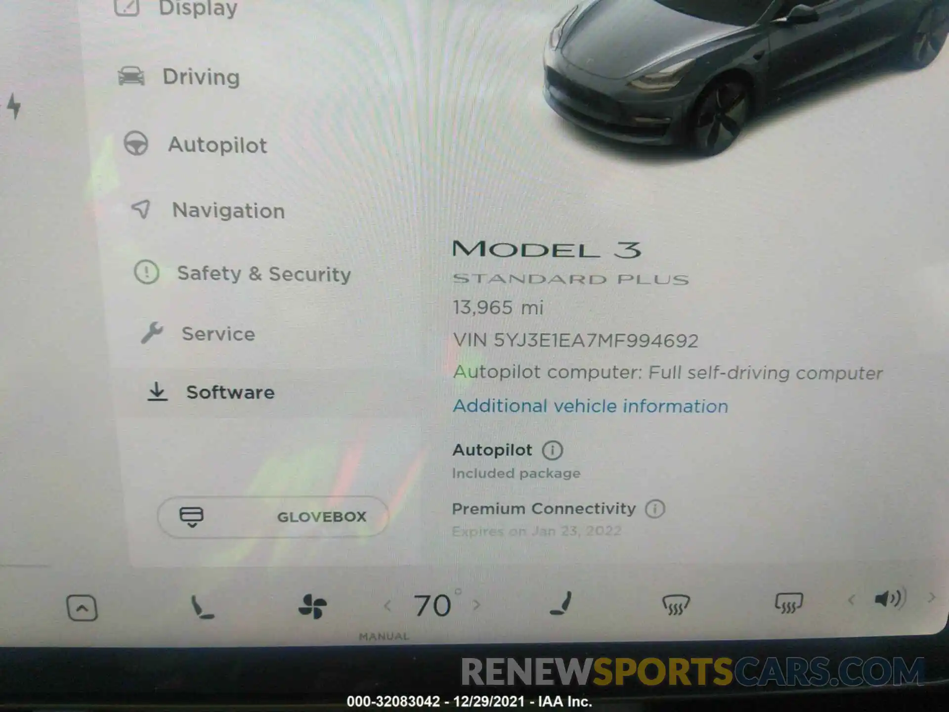 7 Фотография поврежденного автомобиля 5YJ3E1EA7MF994692 TESLA MODEL 3 2021