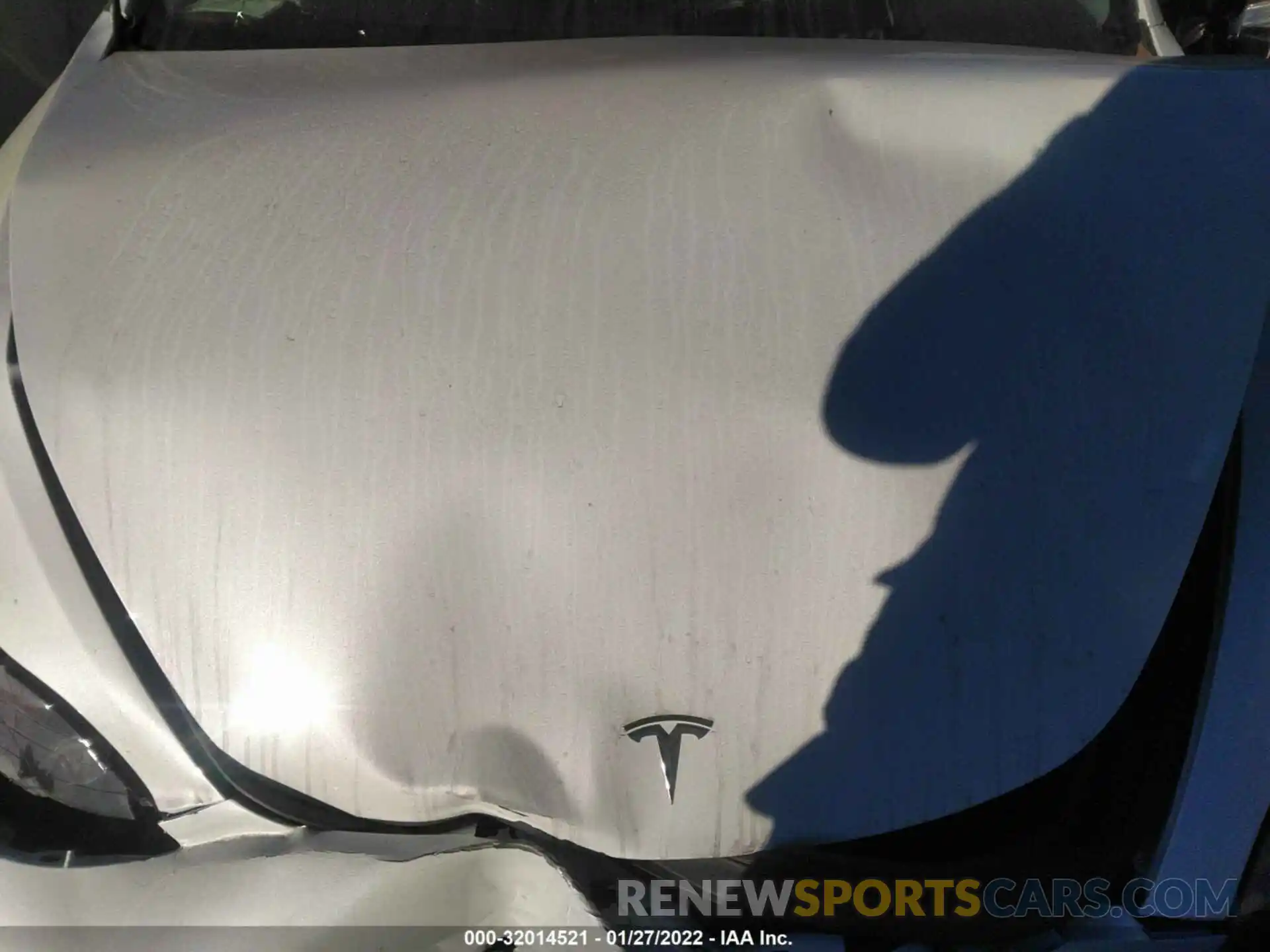 10 Photograph of a damaged car 5YJ3E1EA8MF000700 TESLA MODEL 3 2021