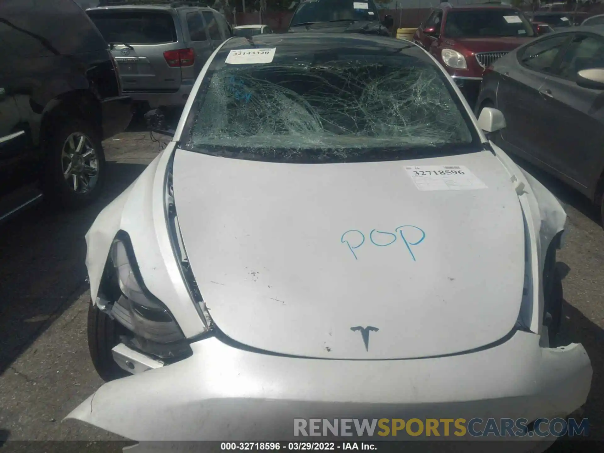 6 Photograph of a damaged car 5YJ3E1EA8MF023006 TESLA MODEL 3 2021