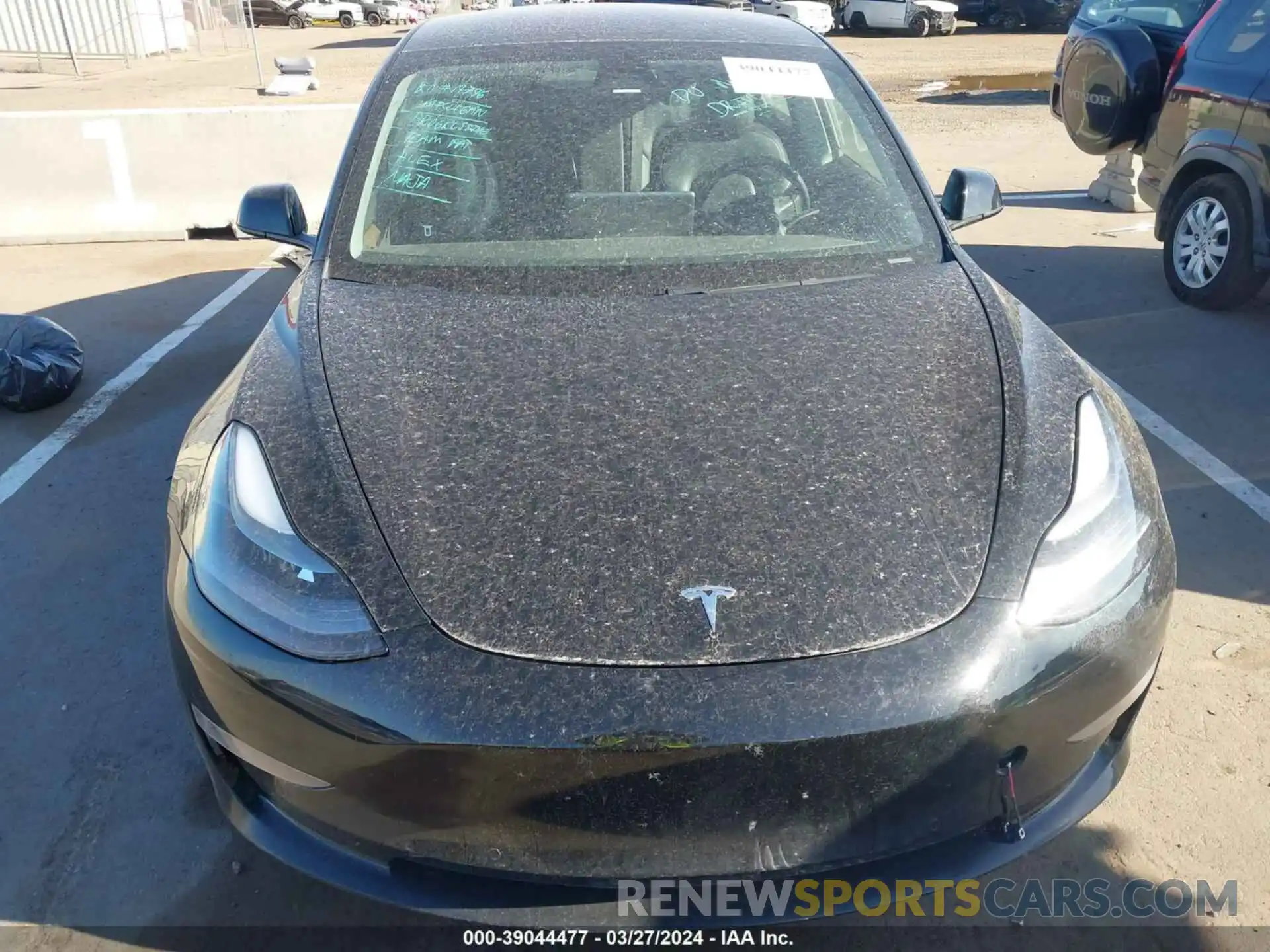 11 Photograph of a damaged car 5YJ3E1EA8MF027265 TESLA MODEL 3 2021