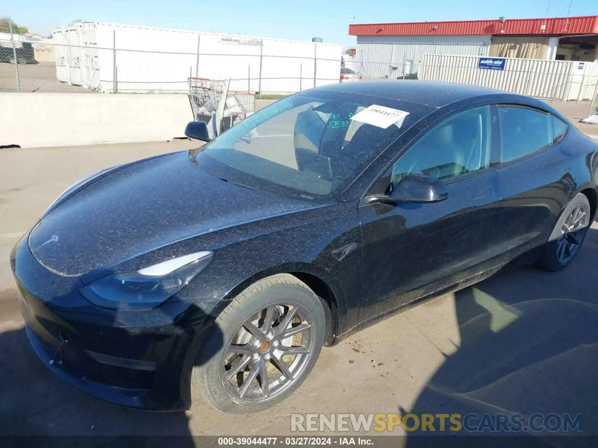 2 Photograph of a damaged car 5YJ3E1EA8MF027265 TESLA MODEL 3 2021