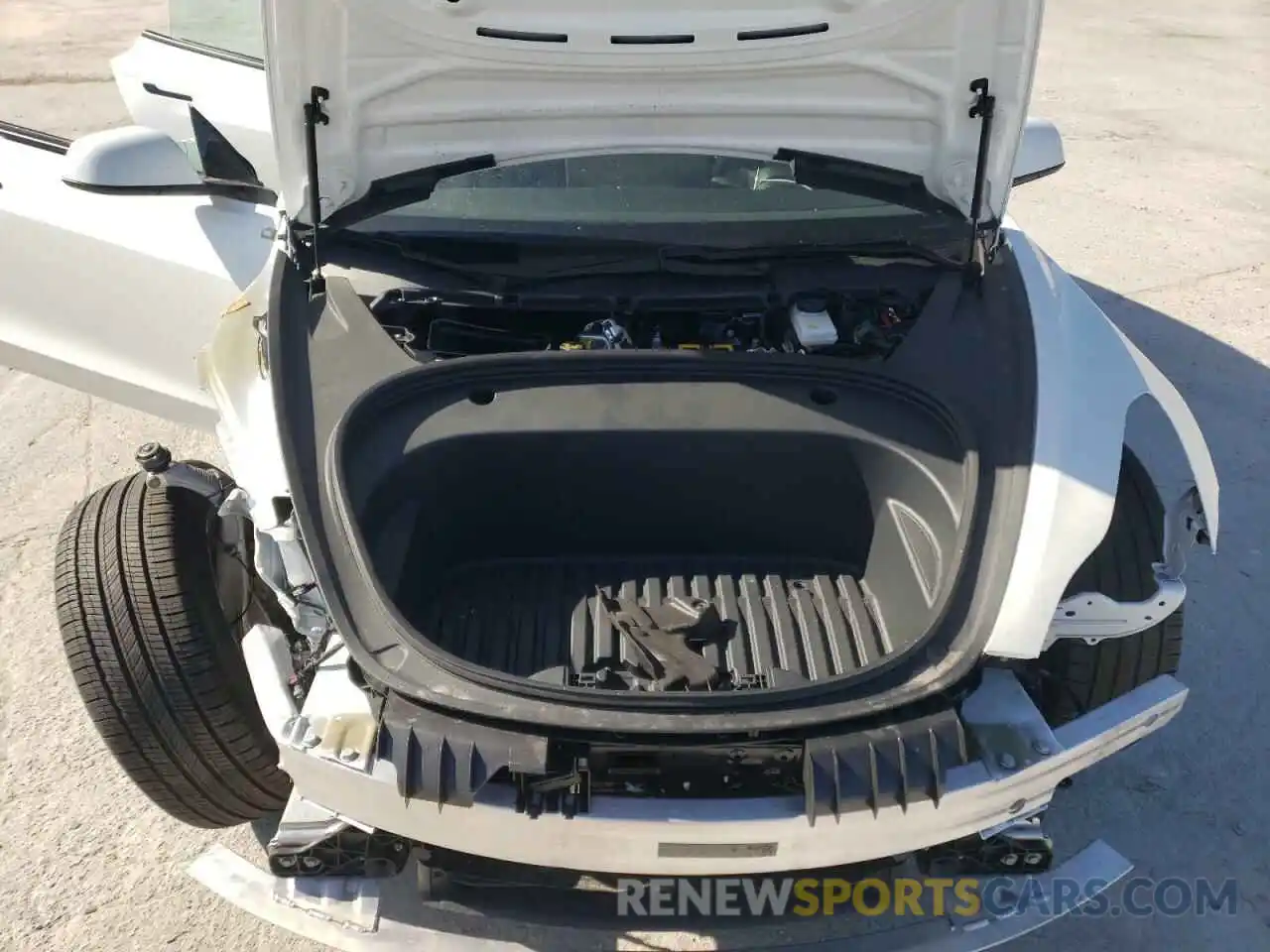 7 Photograph of a damaged car 5YJ3E1EA8MF052277 TESLA MODEL 3 2021