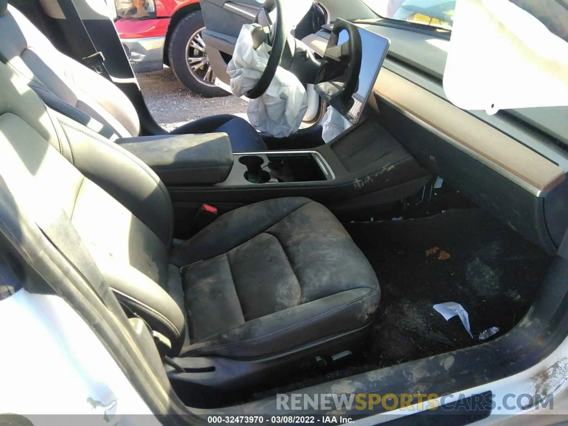 5 Photograph of a damaged car 5YJ3E1EA8MF073887 TESLA MODEL 3 2021