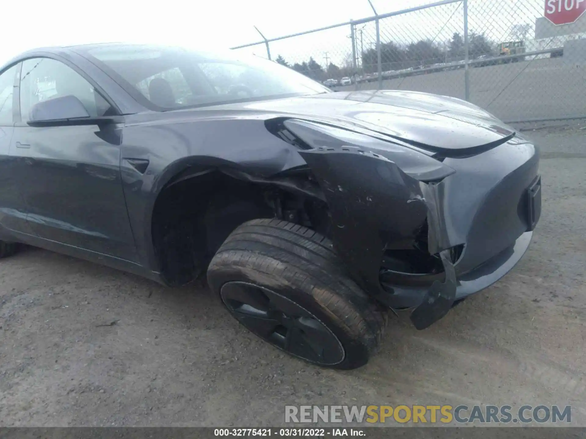 6 Photograph of a damaged car 5YJ3E1EA8MF084405 TESLA MODEL 3 2021