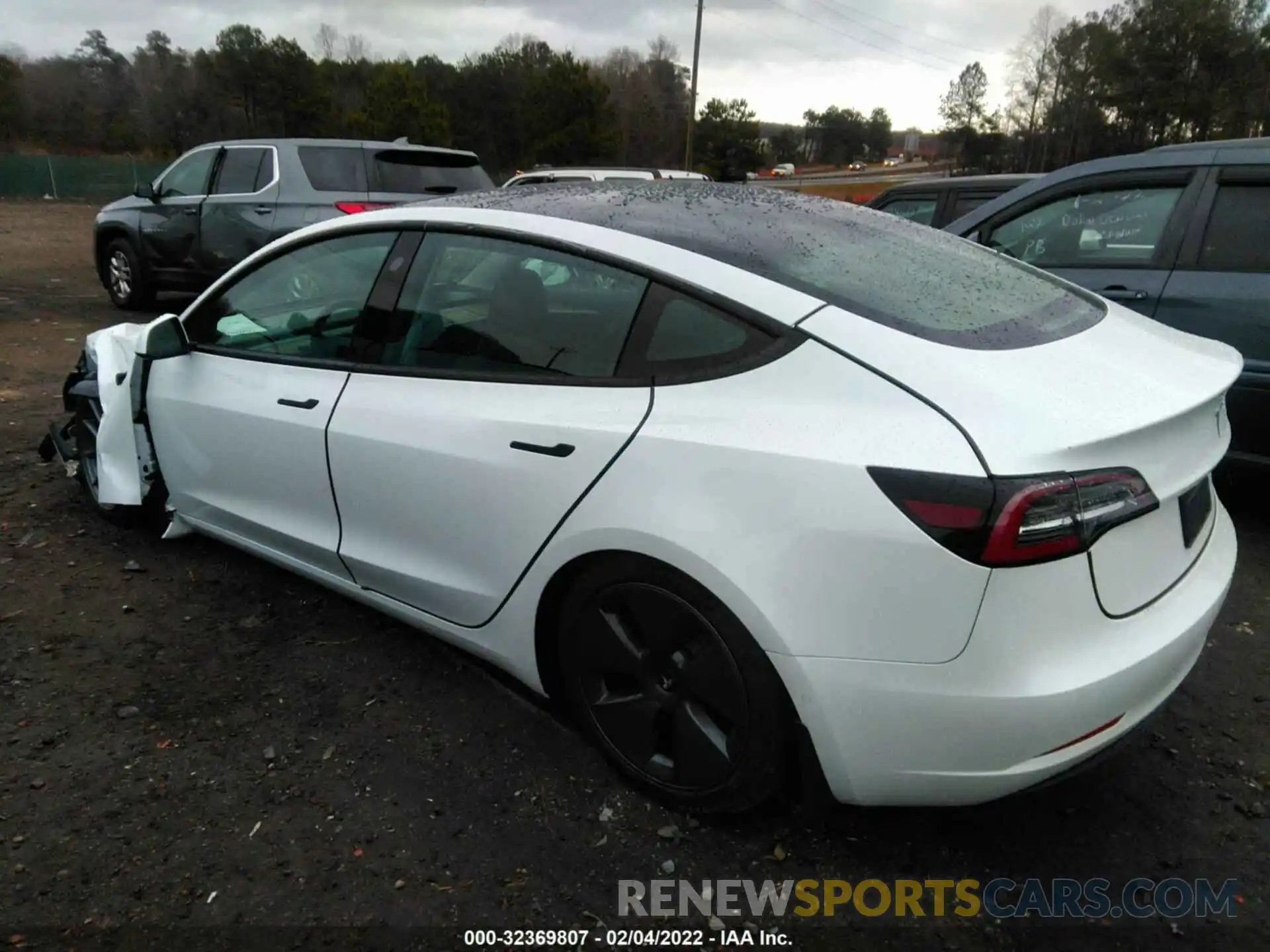 3 Photograph of a damaged car 5YJ3E1EA8MF096389 TESLA MODEL 3 2021