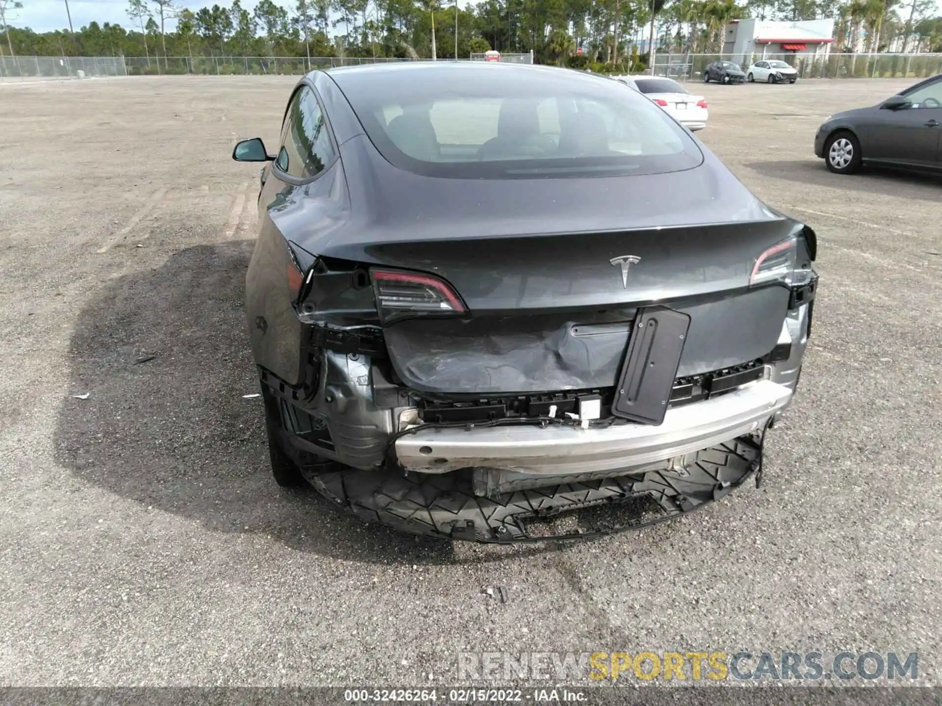 6 Photograph of a damaged car 5YJ3E1EA8MF869880 TESLA MODEL 3 2021