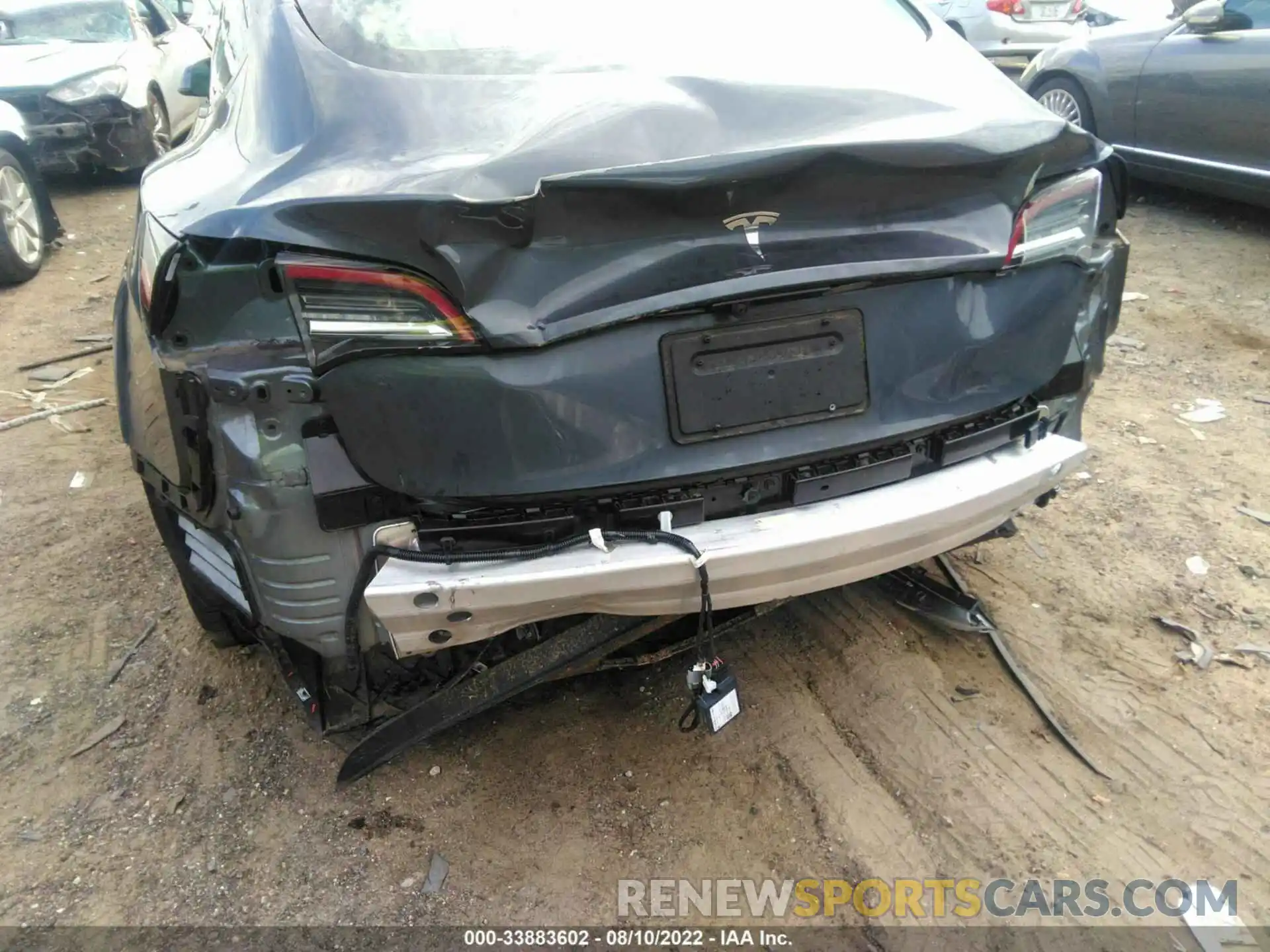 6 Photograph of a damaged car 5YJ3E1EA8MF869894 TESLA MODEL 3 2021