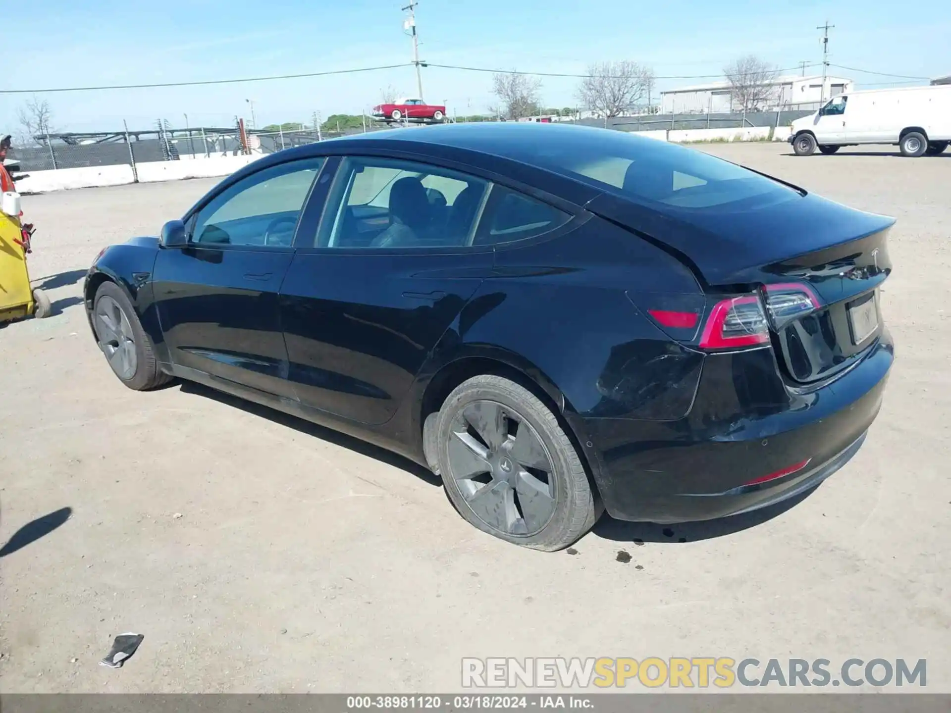 3 Photograph of a damaged car 5YJ3E1EA8MF878076 TESLA MODEL 3 2021