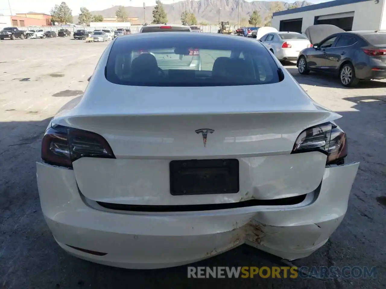 6 Photograph of a damaged car 5YJ3E1EA8MF911416 TESLA MODEL 3 2021