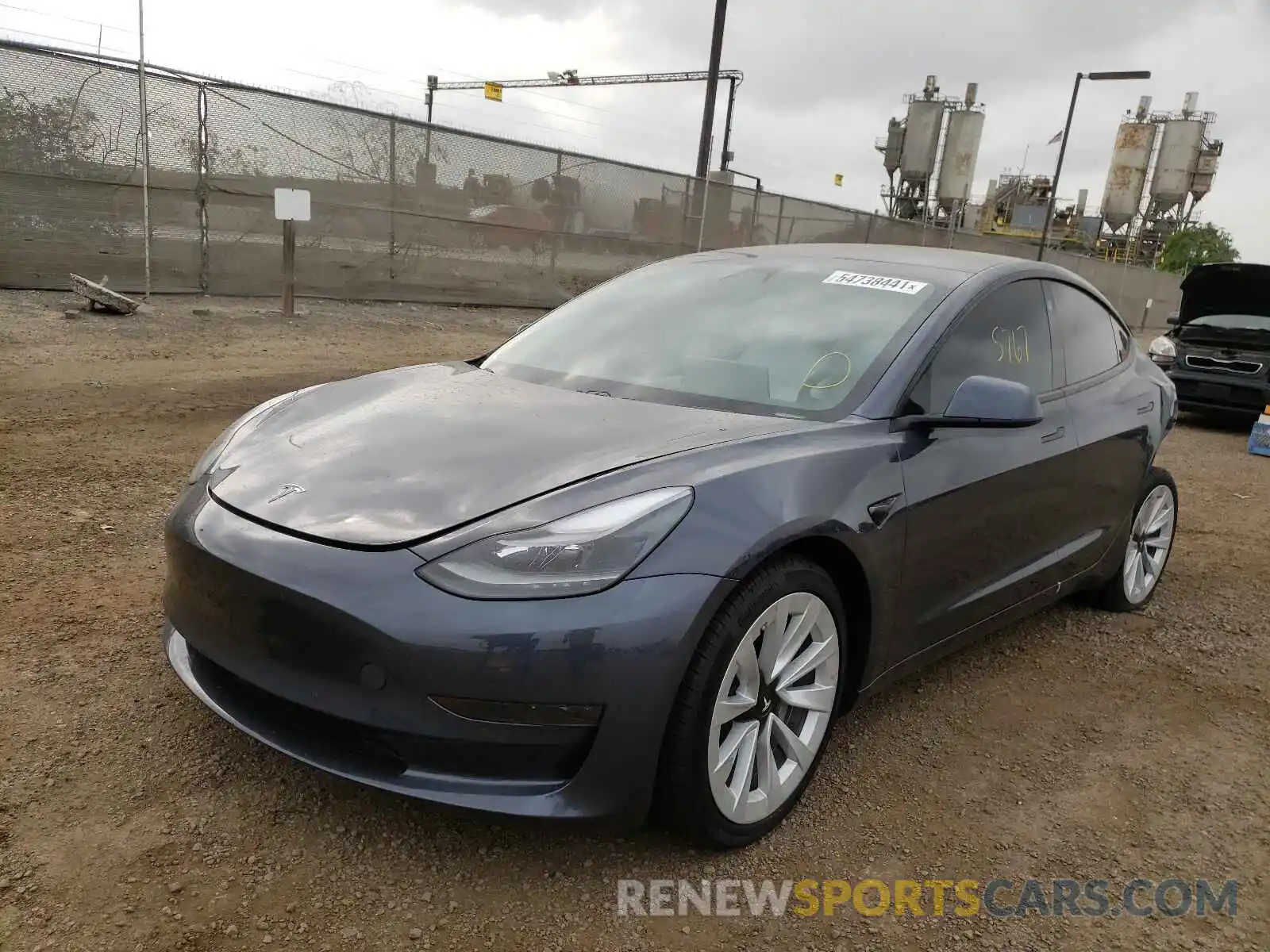 2 Фотография поврежденного автомобиля 5YJ3E1EA8MF936459 TESLA MODEL 3 2021