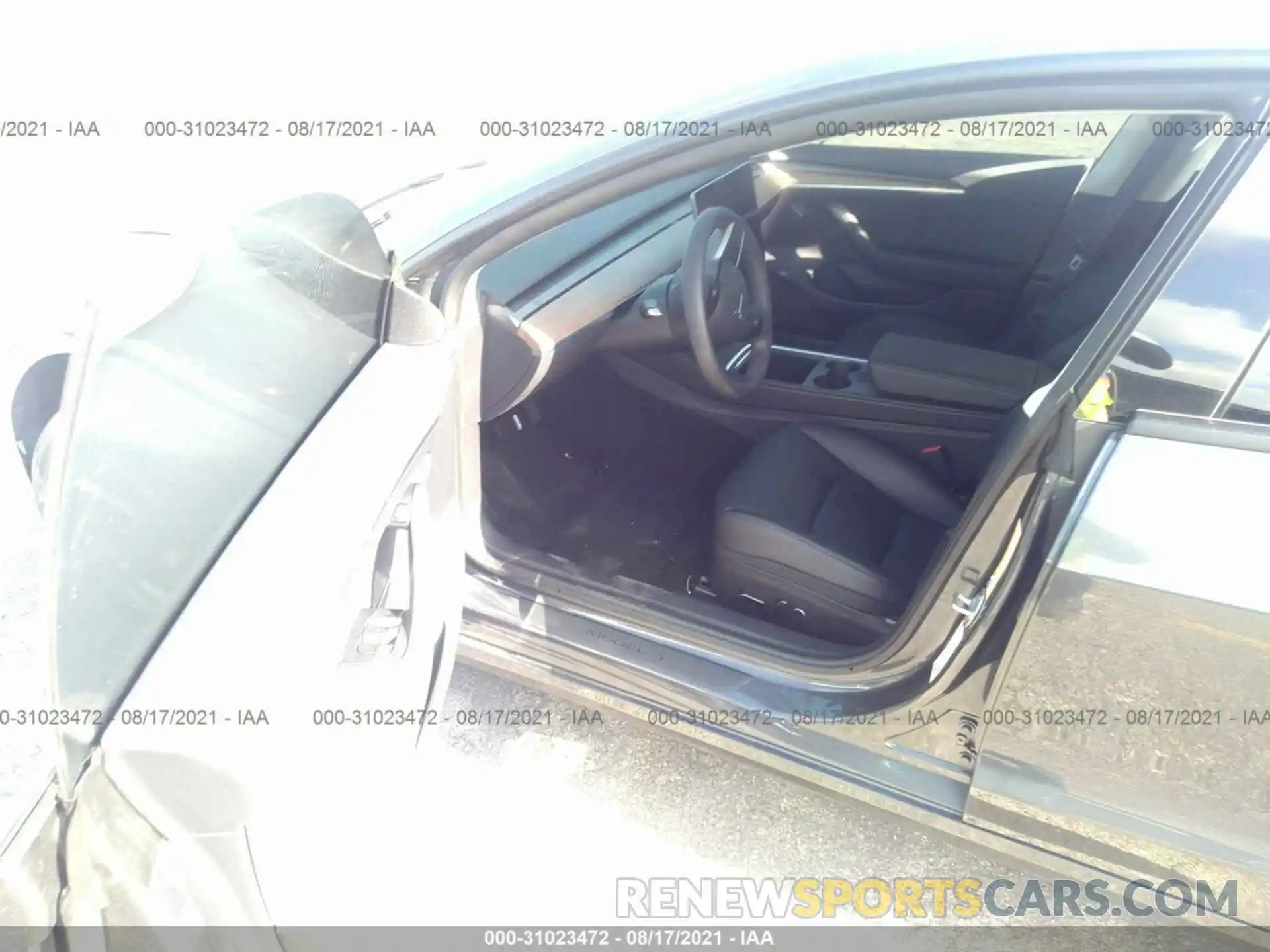 5 Photograph of a damaged car 5YJ3E1EA8MF955609 TESLA MODEL 3 2021