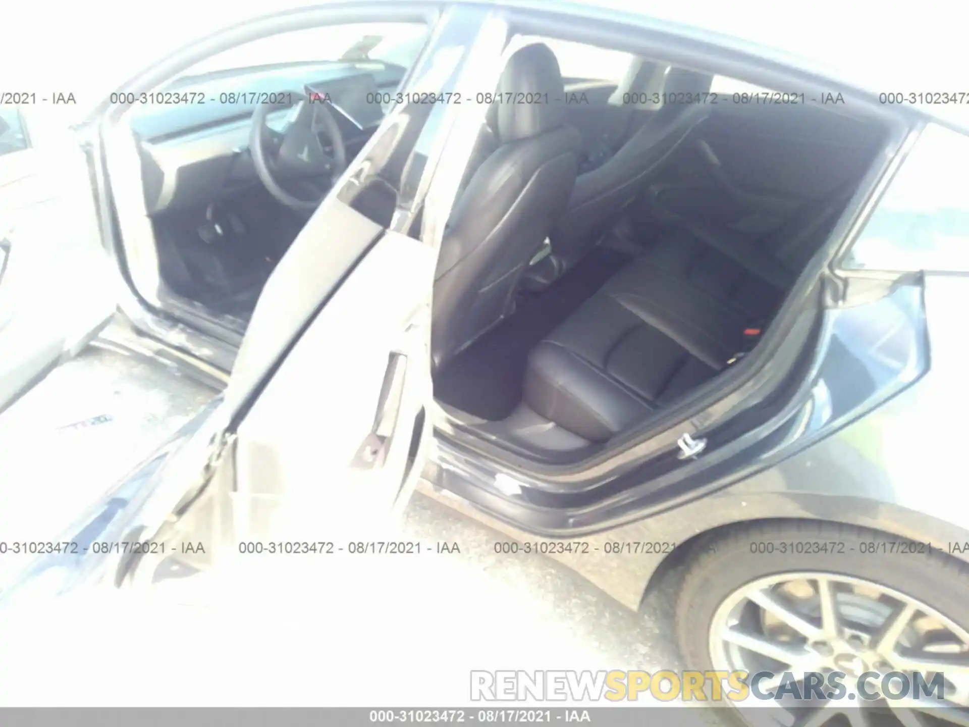 8 Photograph of a damaged car 5YJ3E1EA8MF955609 TESLA MODEL 3 2021