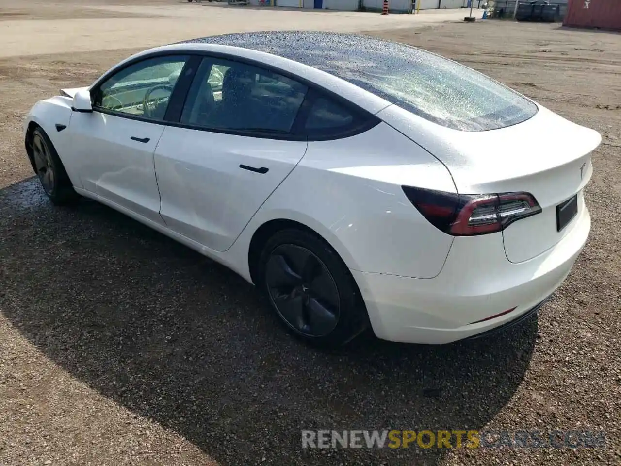 3 Photograph of a damaged car 5YJ3E1EA8MF986018 TESLA MODEL 3 2021