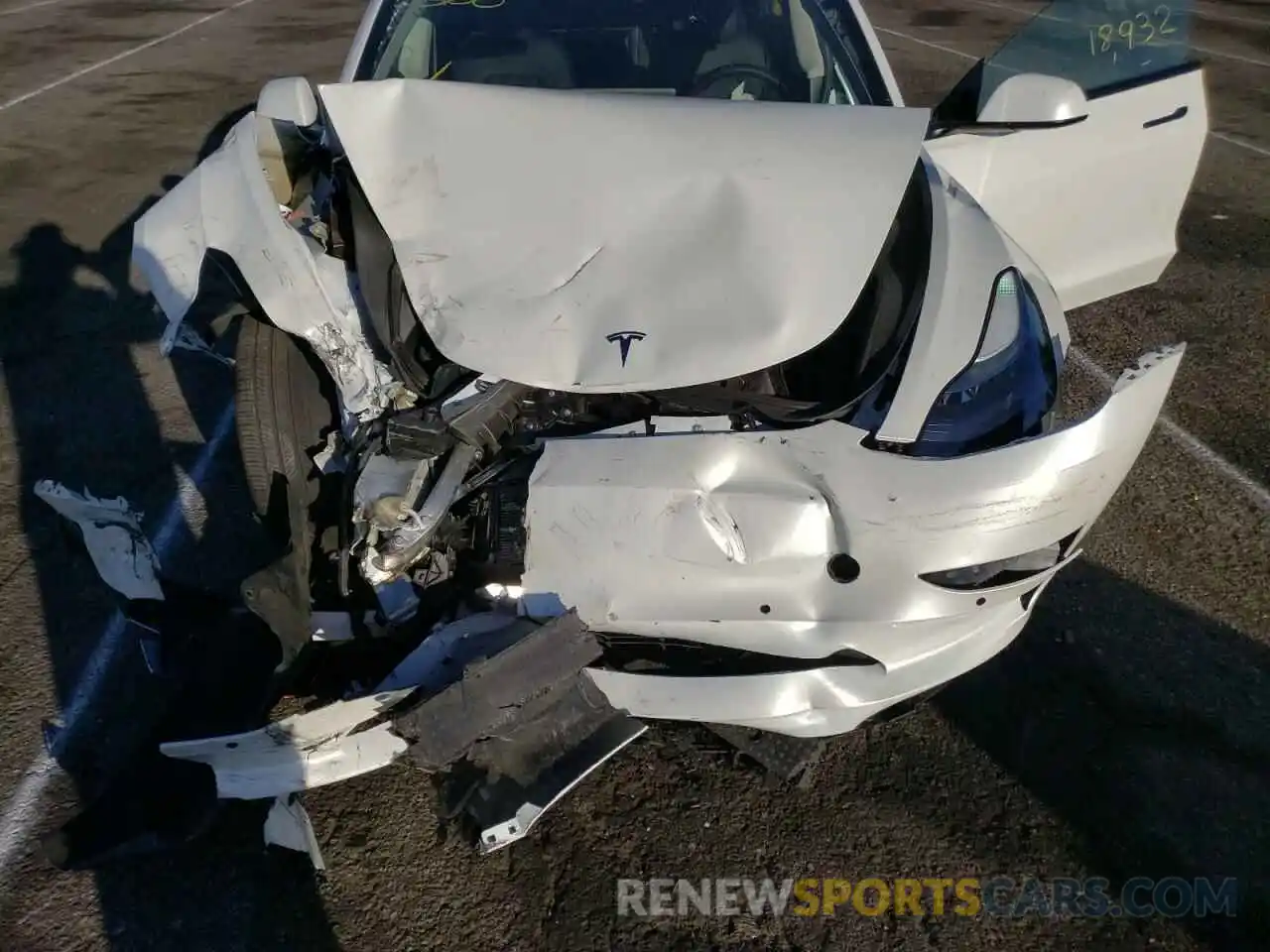 7 Photograph of a damaged car 5YJ3E1EA8MF996516 TESLA MODEL 3 2021