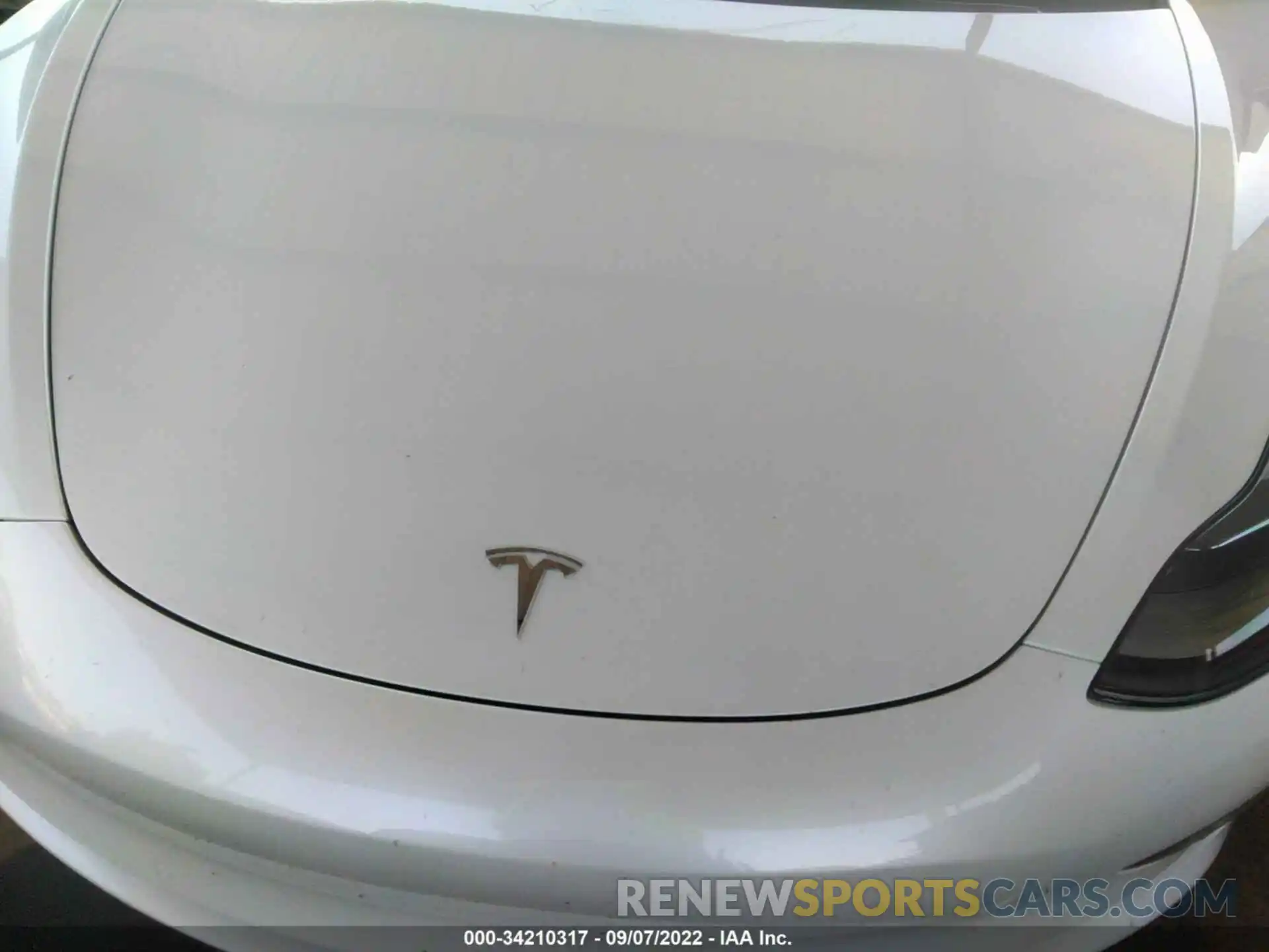 10 Photograph of a damaged car 5YJ3E1EA9MF018218 TESLA MODEL 3 2021