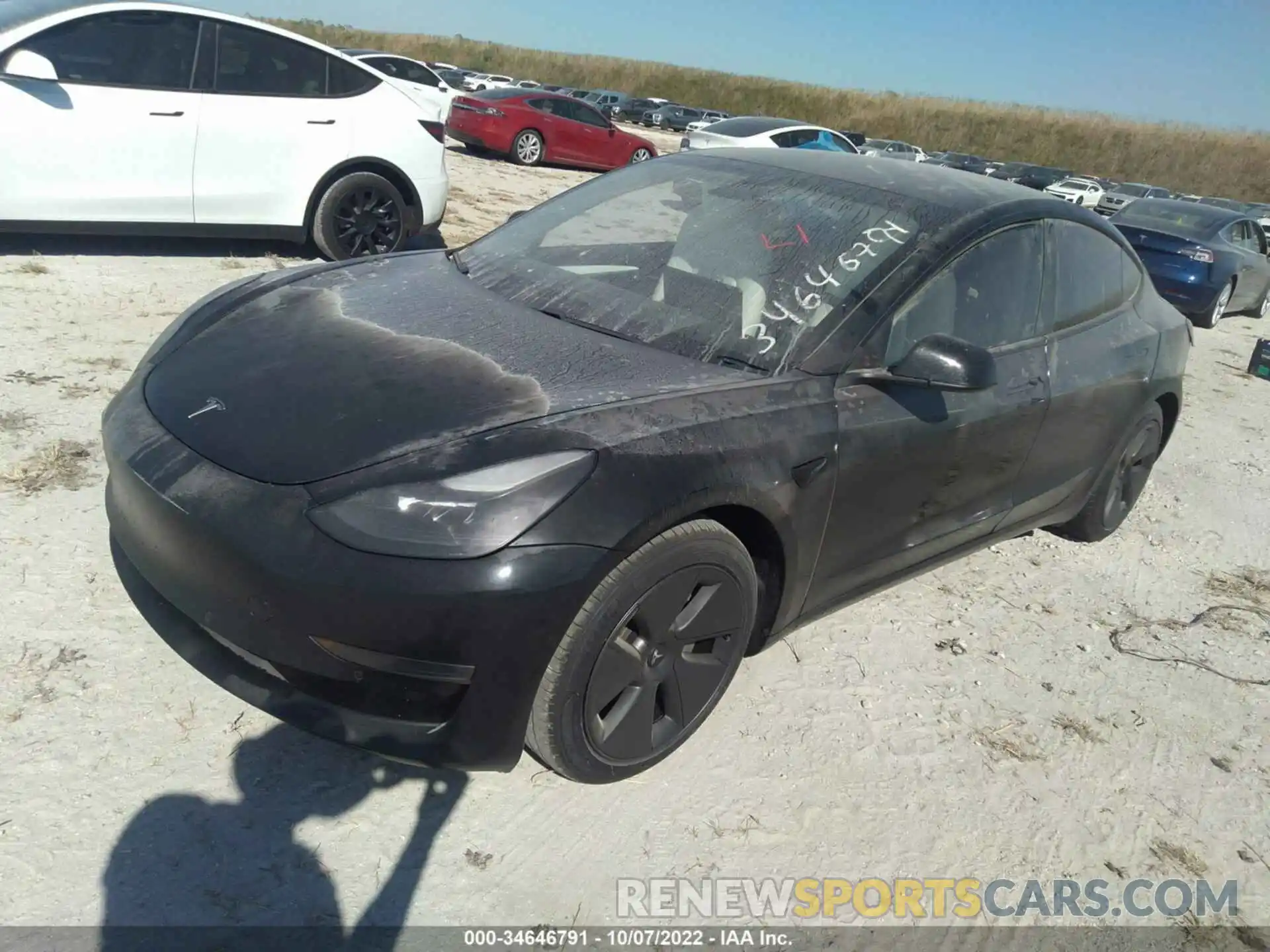 2 Фотография поврежденного автомобиля 5YJ3E1EA9MF018770 TESLA MODEL 3 2021