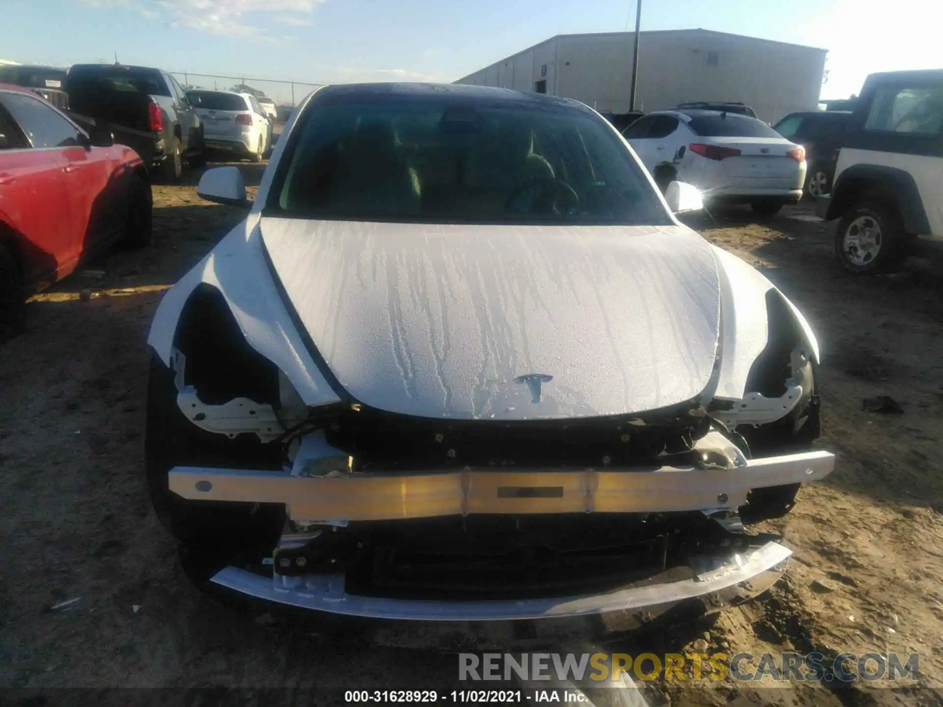 6 Photograph of a damaged car 5YJ3E1EA9MF019210 TESLA MODEL 3 2021