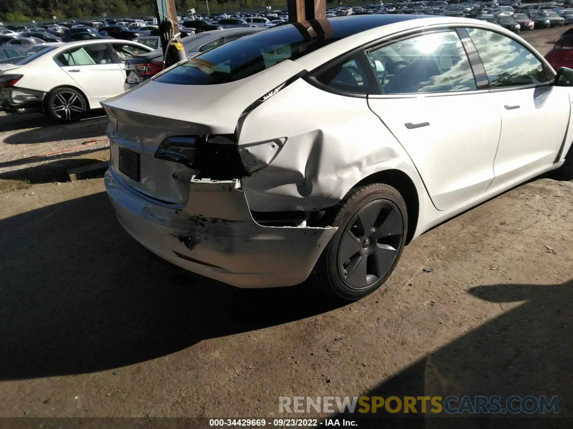 6 Photograph of a damaged car 5YJ3E1EA9MF021278 TESLA MODEL 3 2021