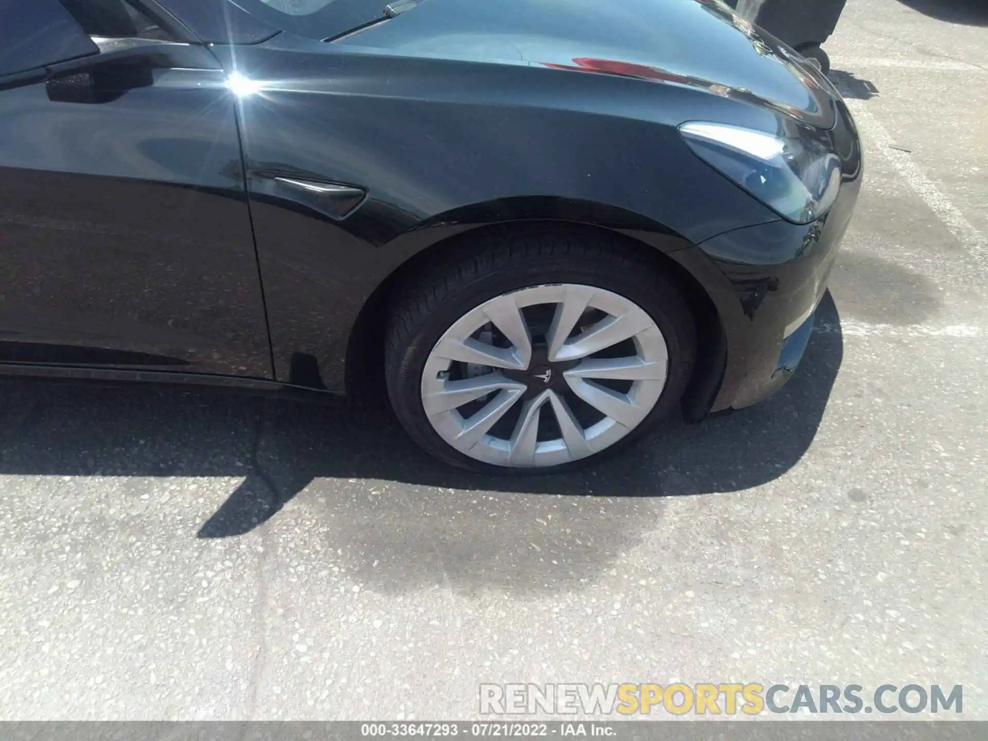 14 Photograph of a damaged car 5YJ3E1EA9MF057861 TESLA MODEL 3 2021